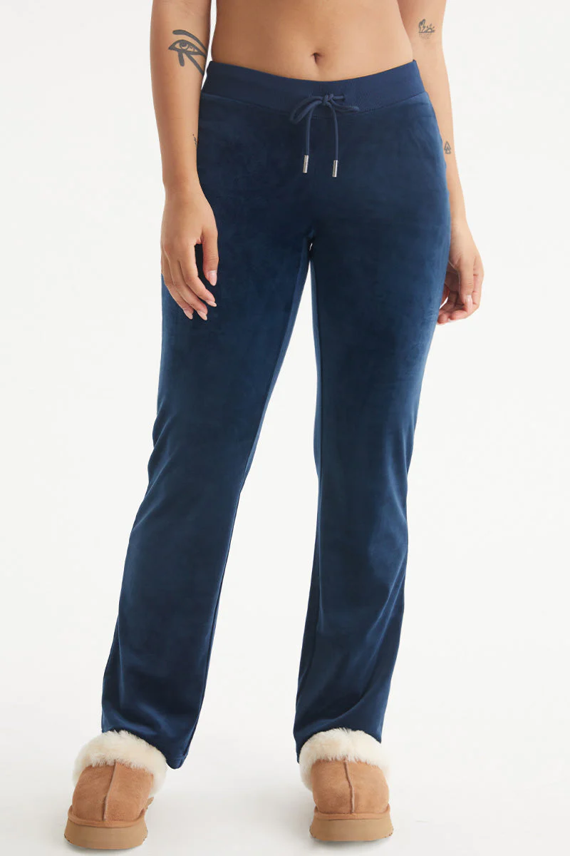 Aquarius Customizable Big Bling Velour Track Pants - Image 2