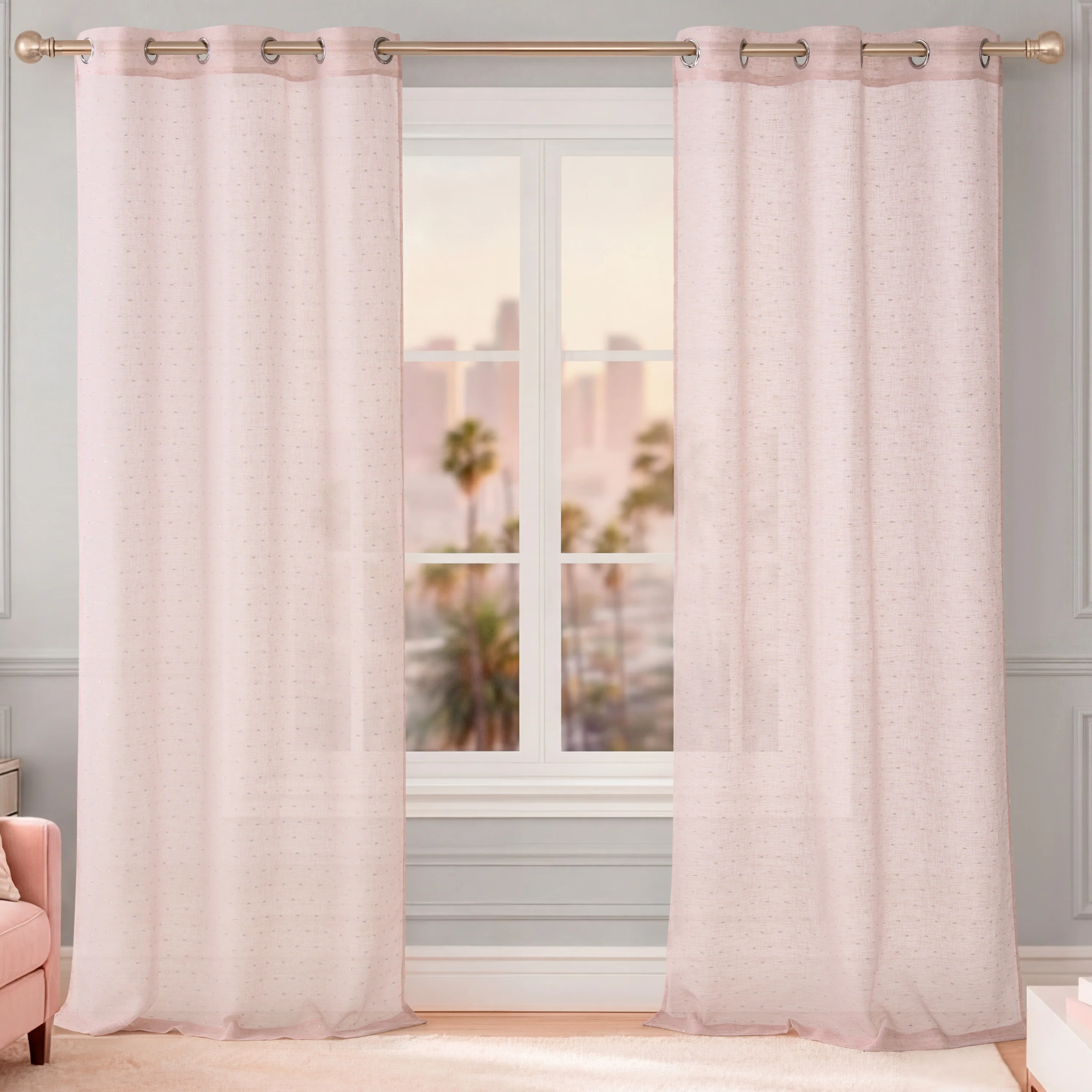 Aurora Sheer Window Curtain