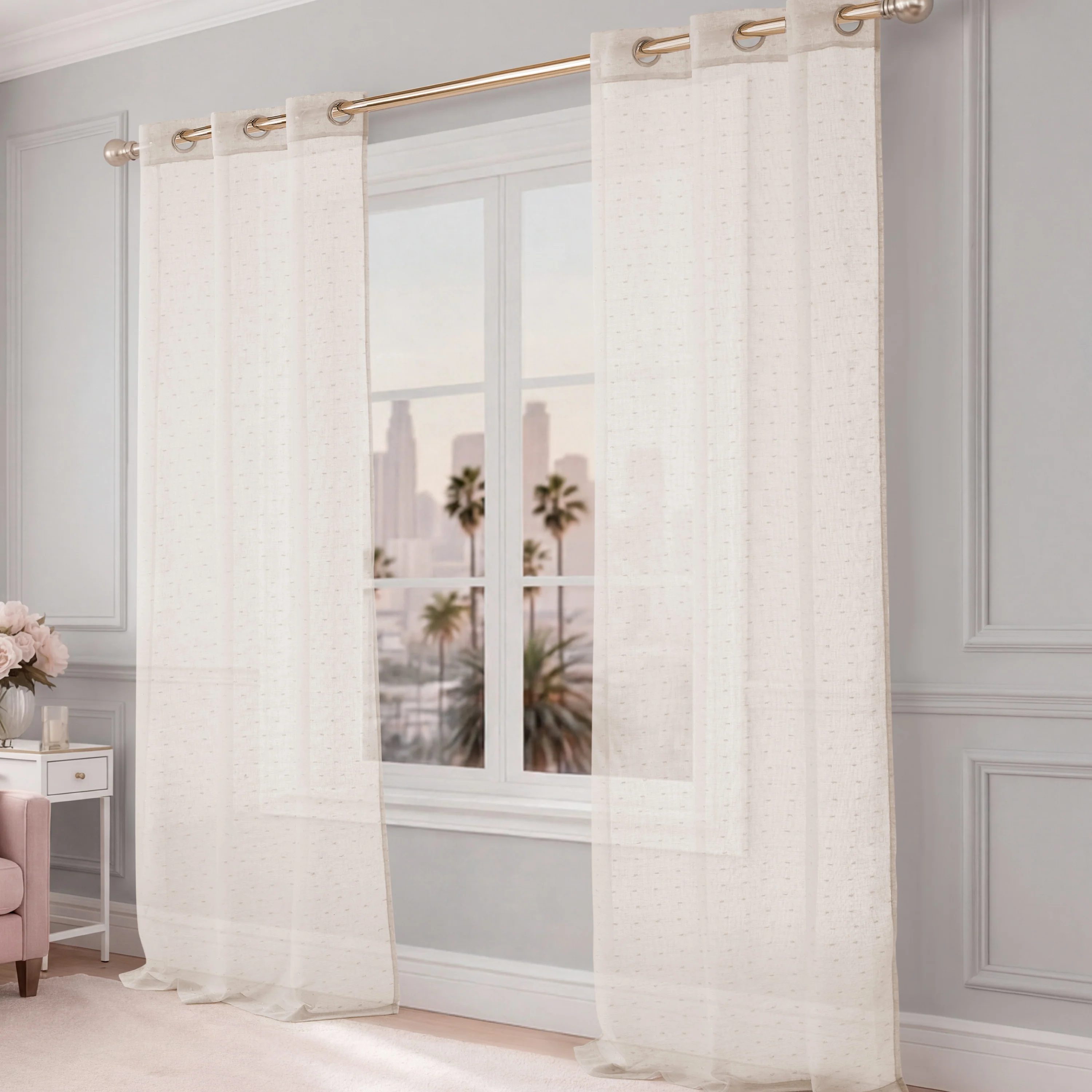 Aurora Sheer Window Curtain - Image 2