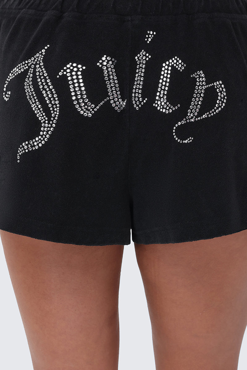 Big Bling Washed Terry Shorts - Image 3