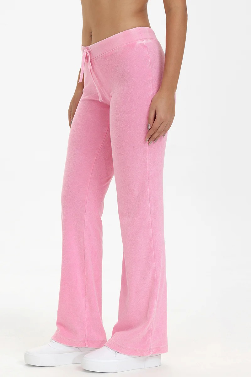 Big Bling Washed Terry Track Pants - Image 3