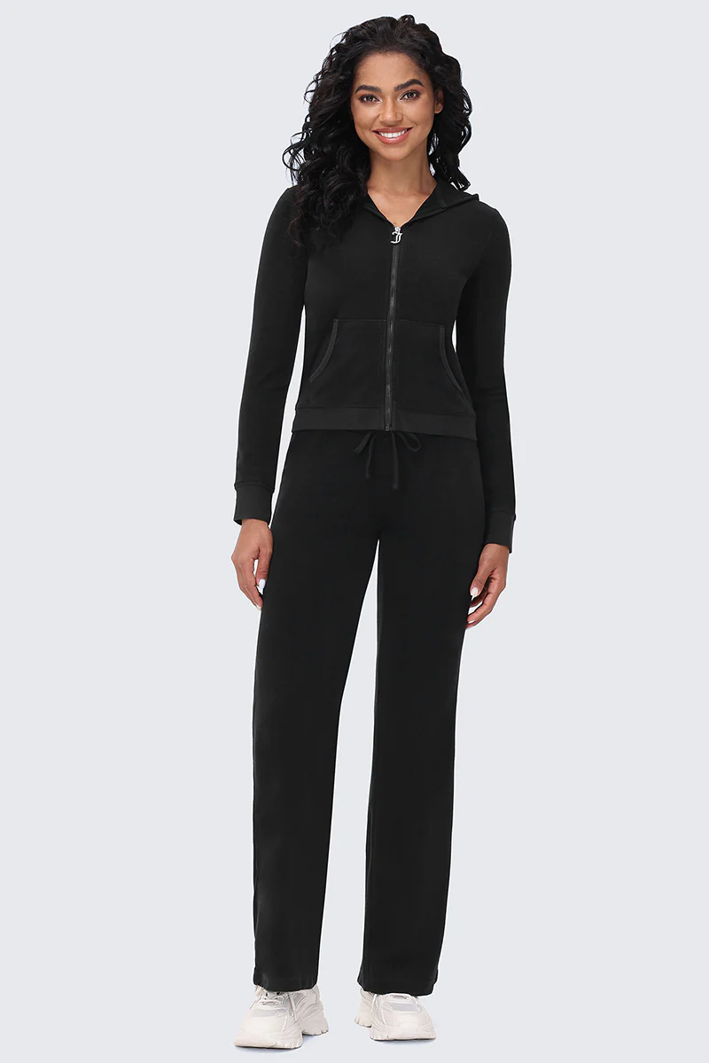 Big Bling Washed Terry Track Pants - Image 5