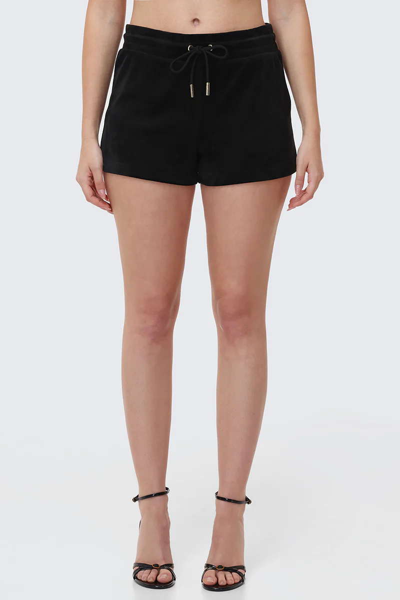 Big Bling Velour Shorts - Image 2