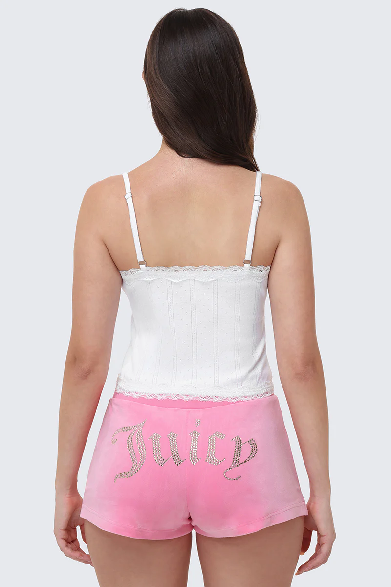 Bling Lace Trim Cami - Image 3