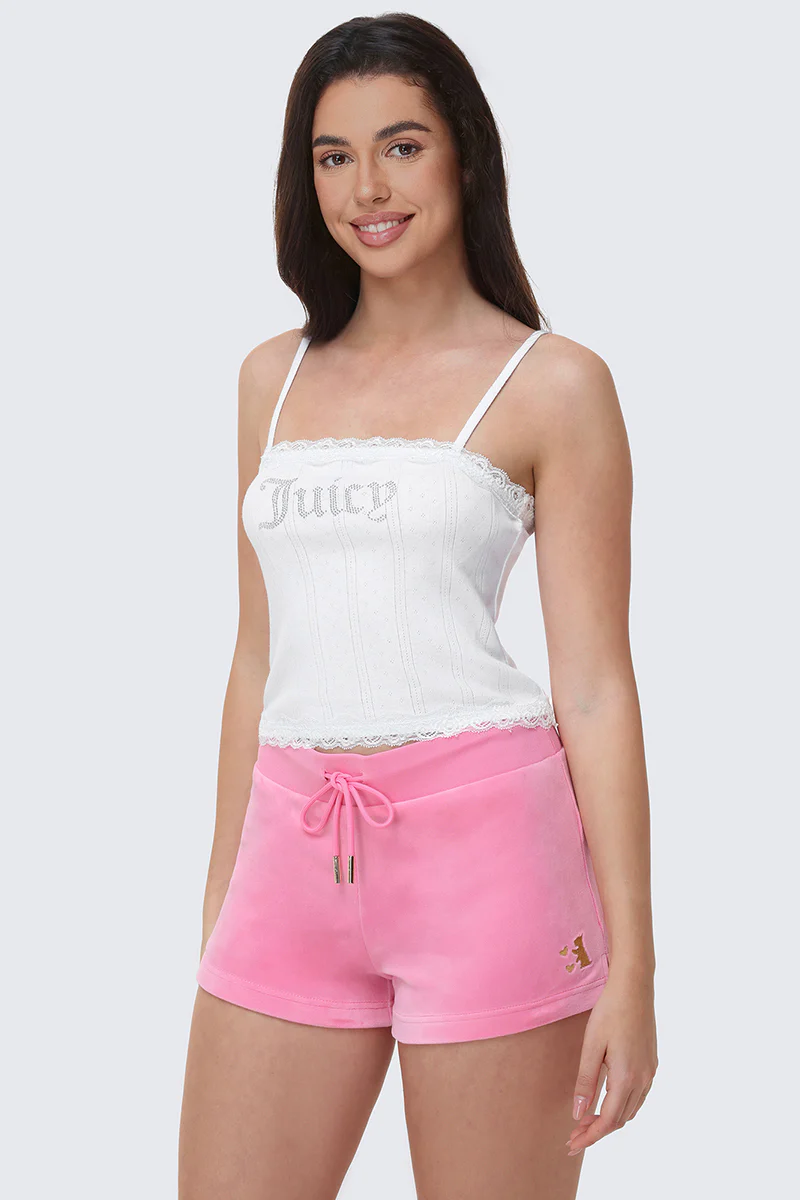 Bling Lace Trim Cami - Image 5