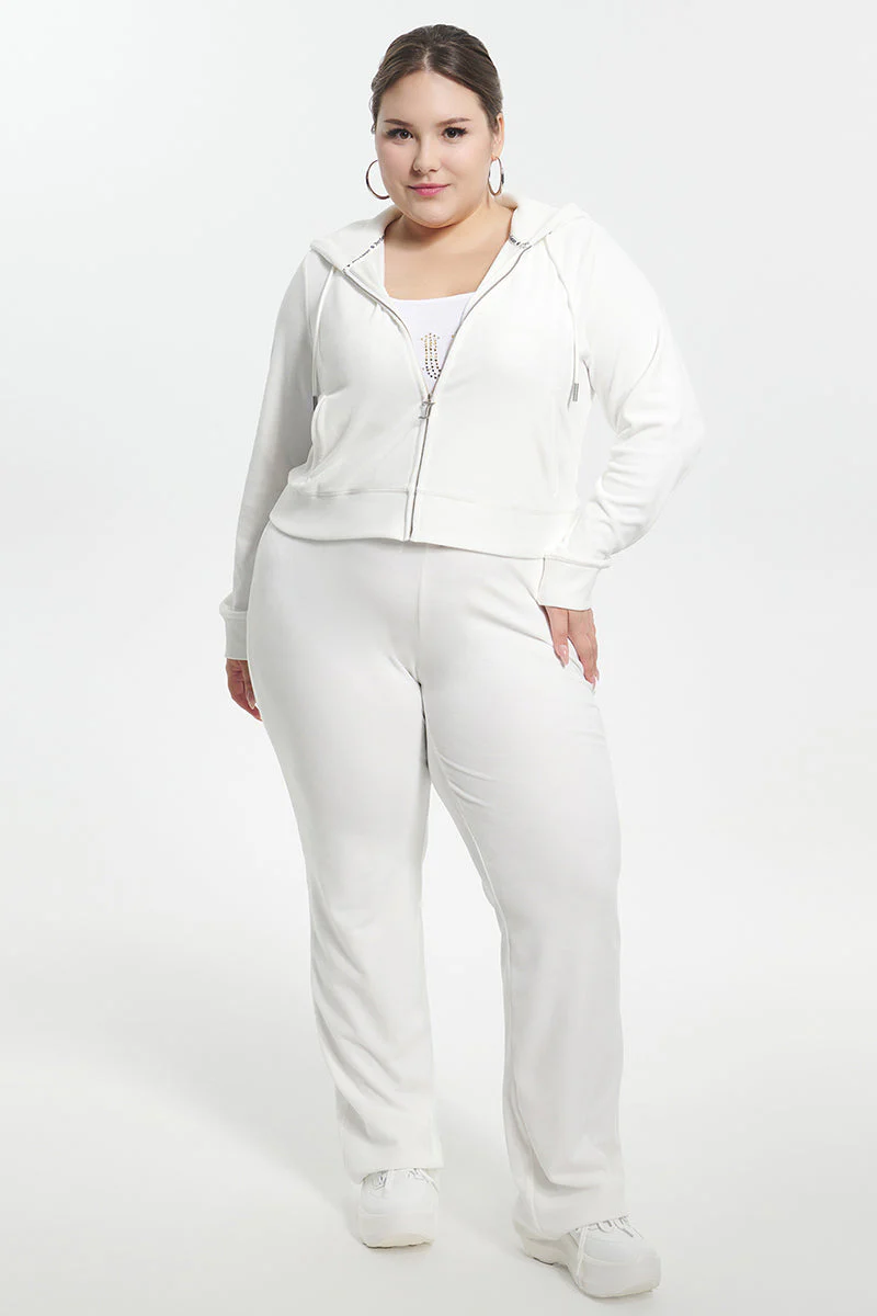 Bride Customizable Big Bling Velour Hoodie - Image 10