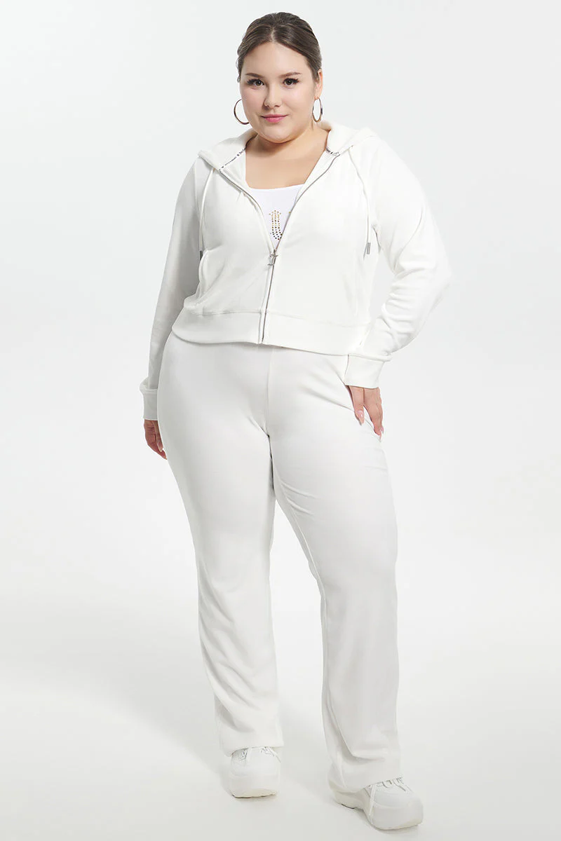 Bride Customizable Big Bling Velour Track Pants - Image 9