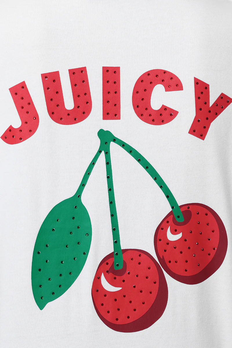 Cherry Bling Graphic Tee - Image 4