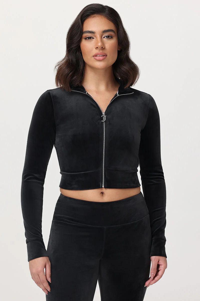 Cropped Mockneck Jacket - Image 3