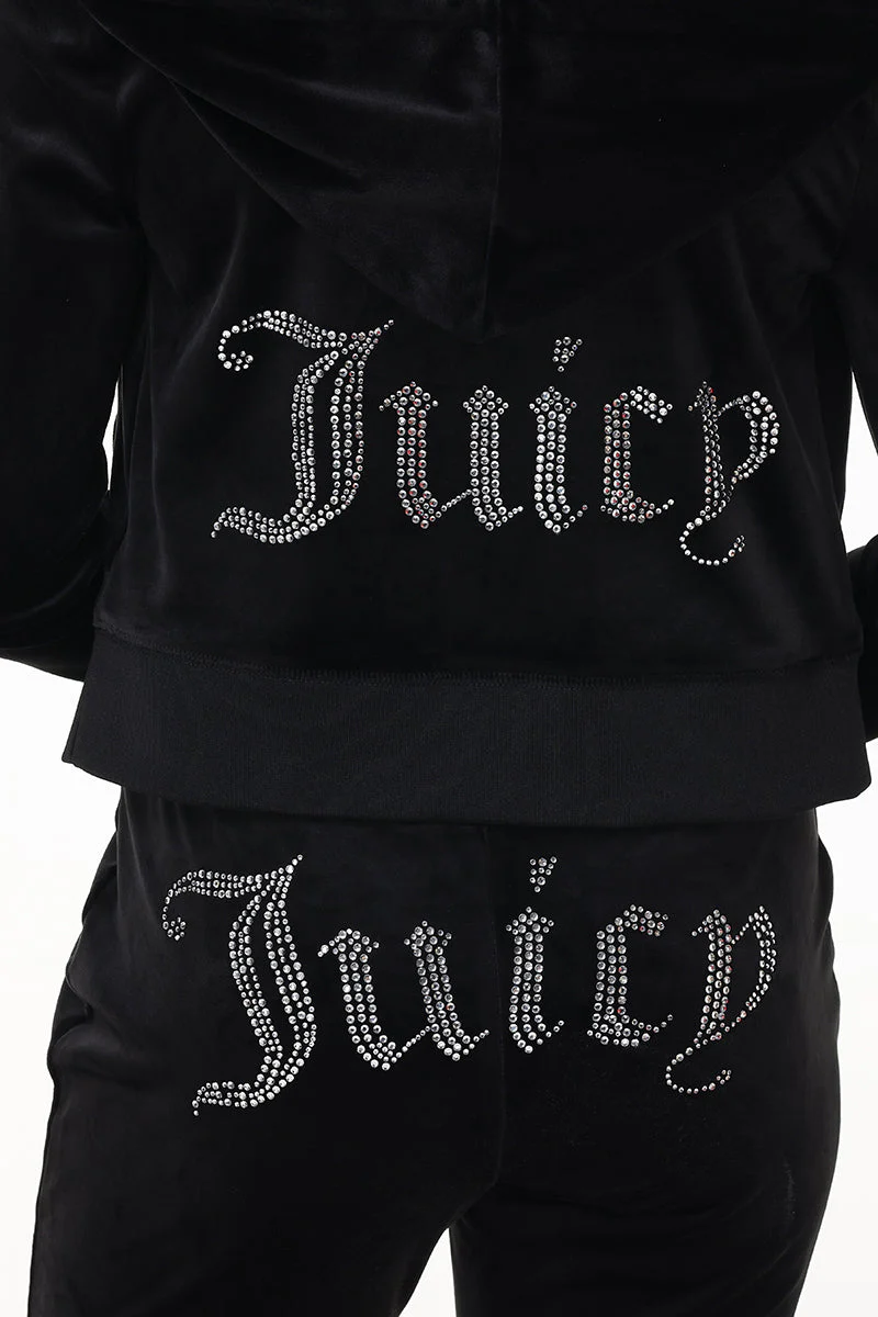 OG Big Bling Velour Hoodie - Image 4