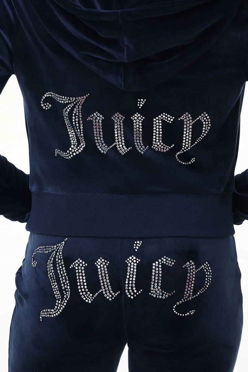 OG Big Bling Velour Hoodie - Image 4