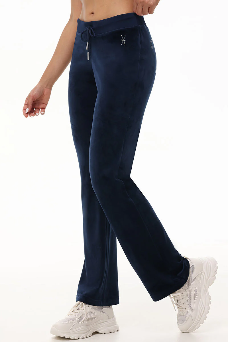 Custom Zodiac OG Big Bling Velour Track Pants - Image 13