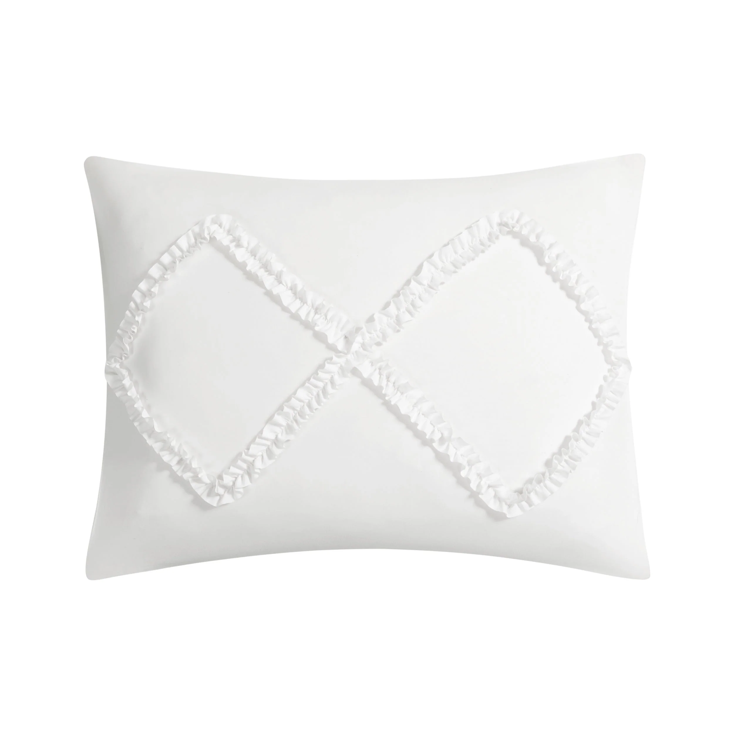Diamond Ruffle Comforter Set - Image 7
