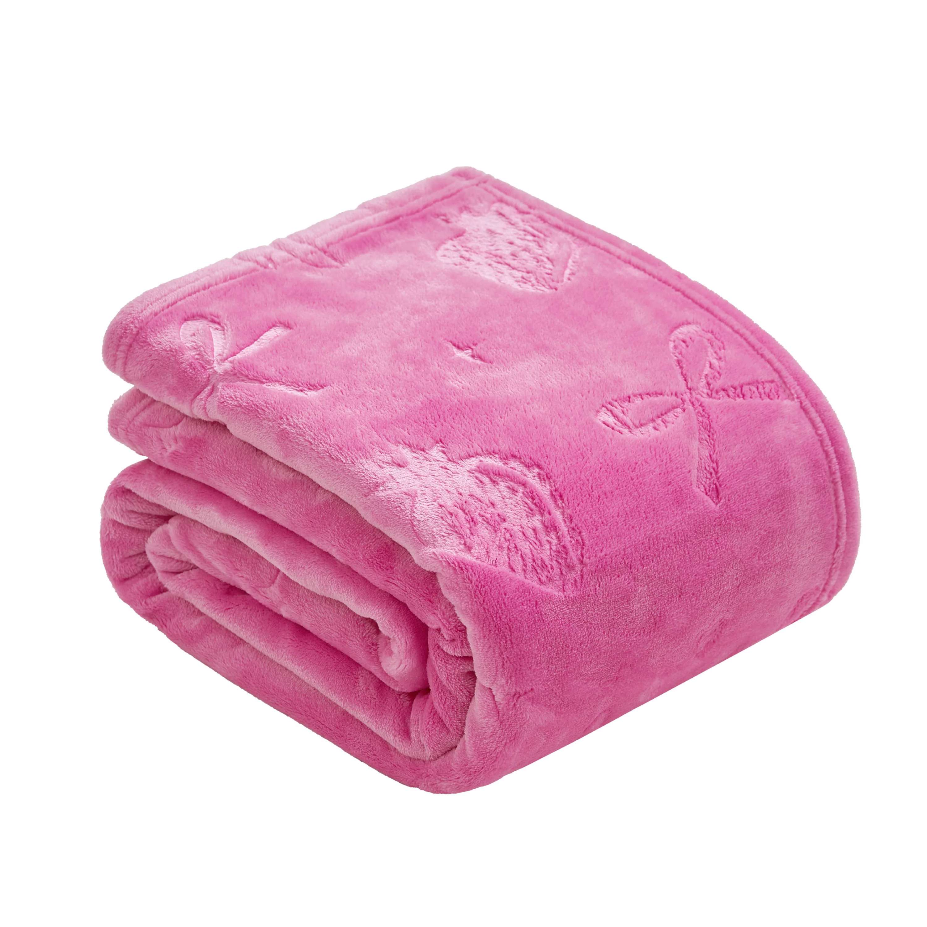 Embossed Plush Oversized Throw Blanket - Image 5