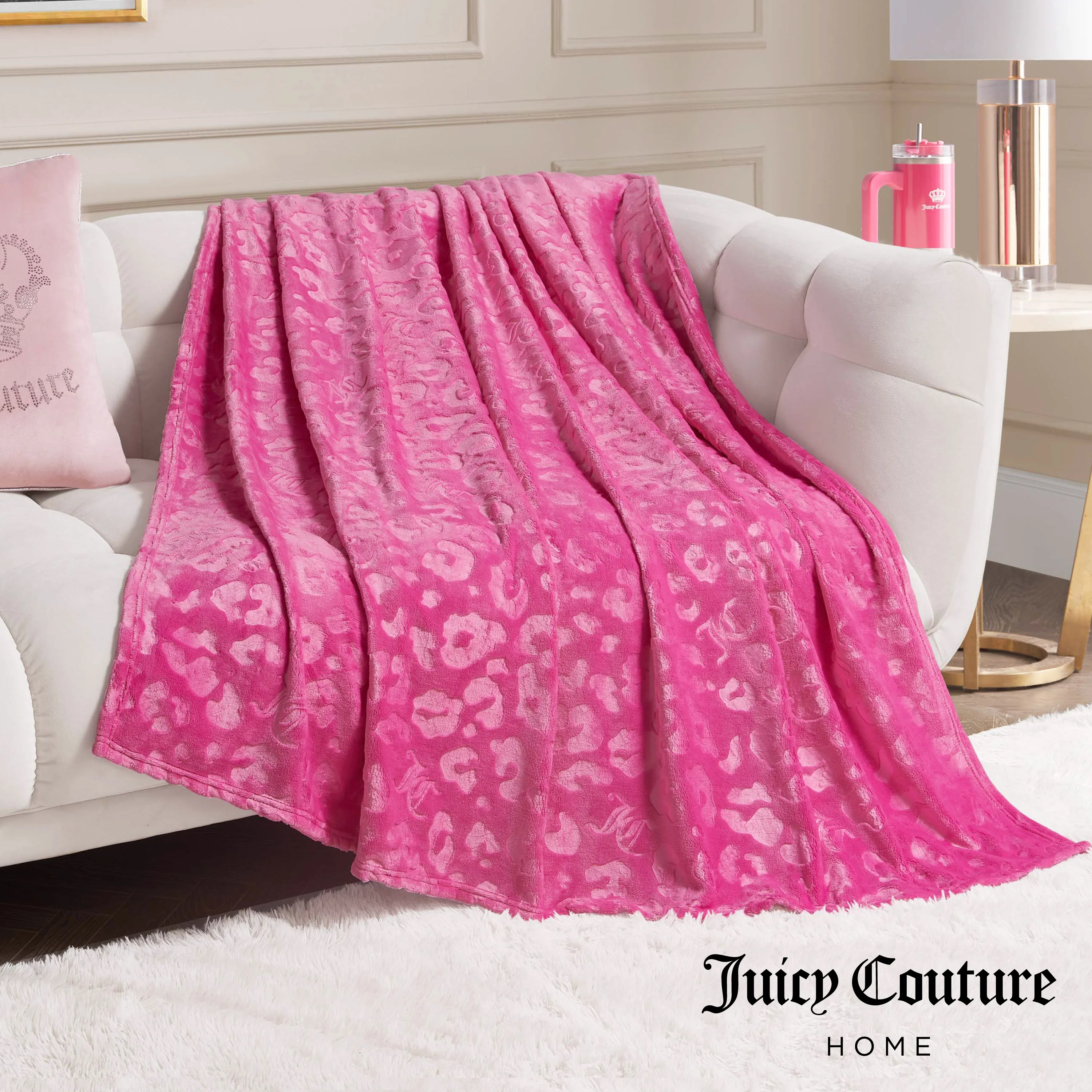 Embossed Plush Oversized Throw Blanket - Image 3