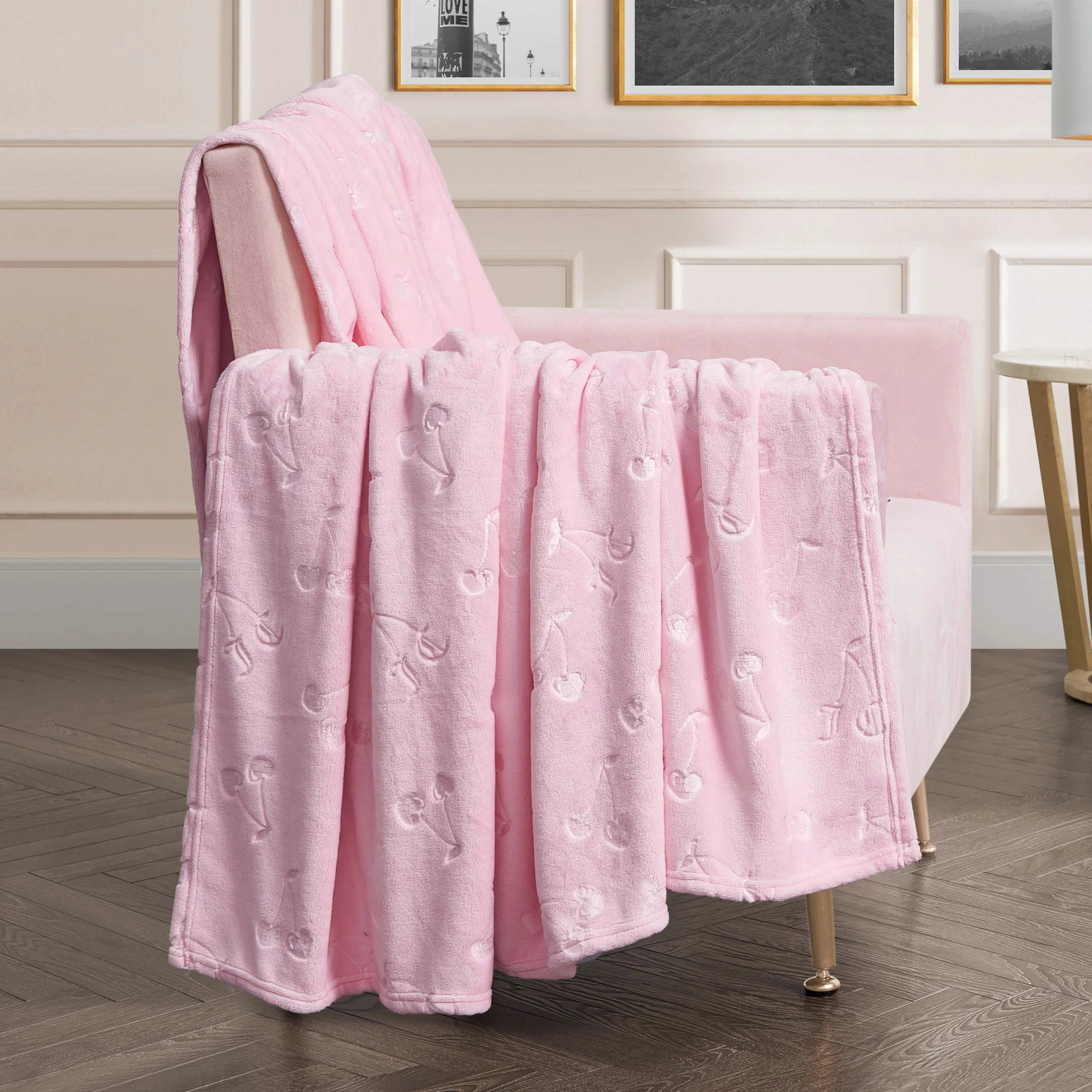 Embossed Plush Oversized Throw Blanket - Image 4
