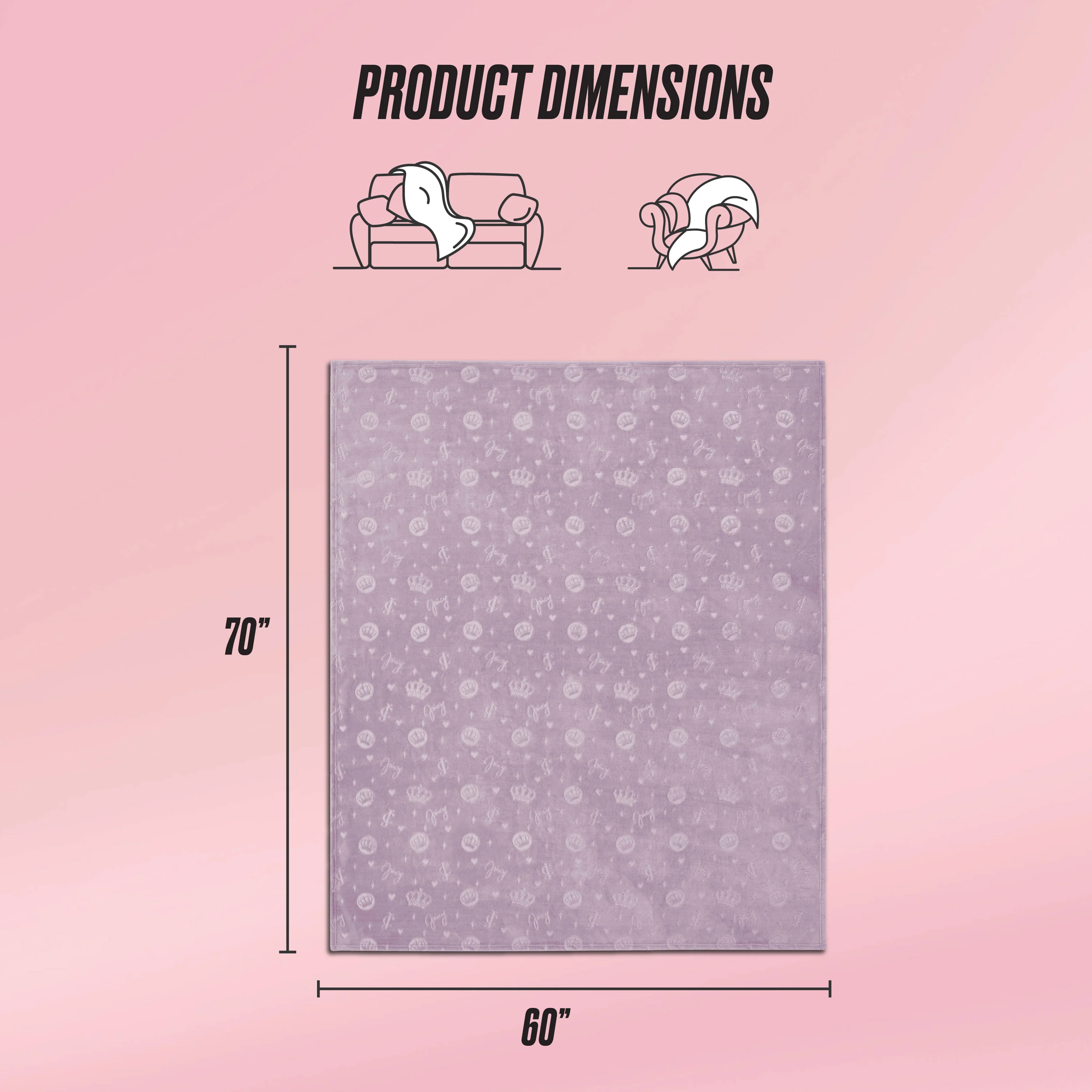Embossed Plush Oversized Throw Blanket - Image 2