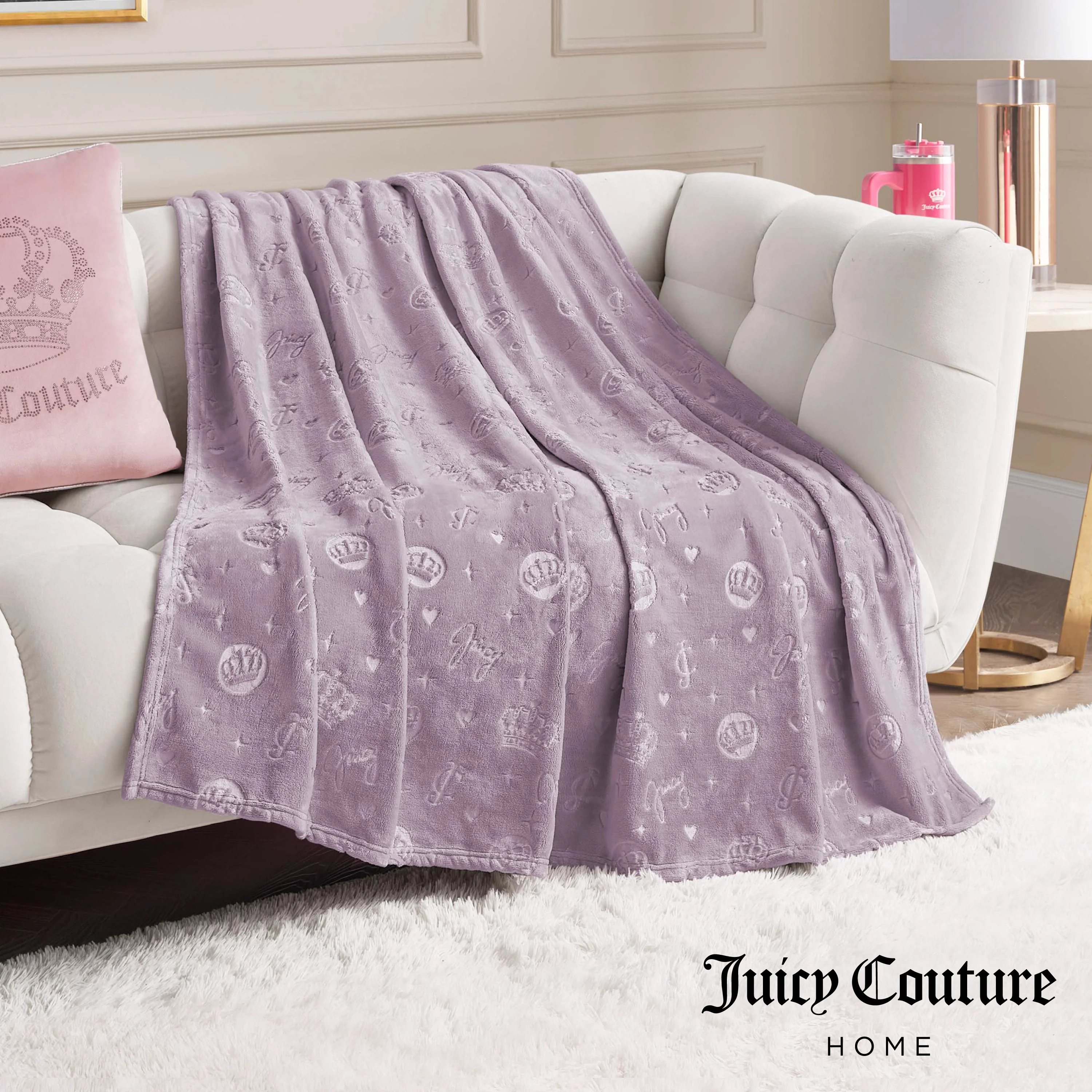 Embossed Plush Oversized Throw Blanket - Image 3