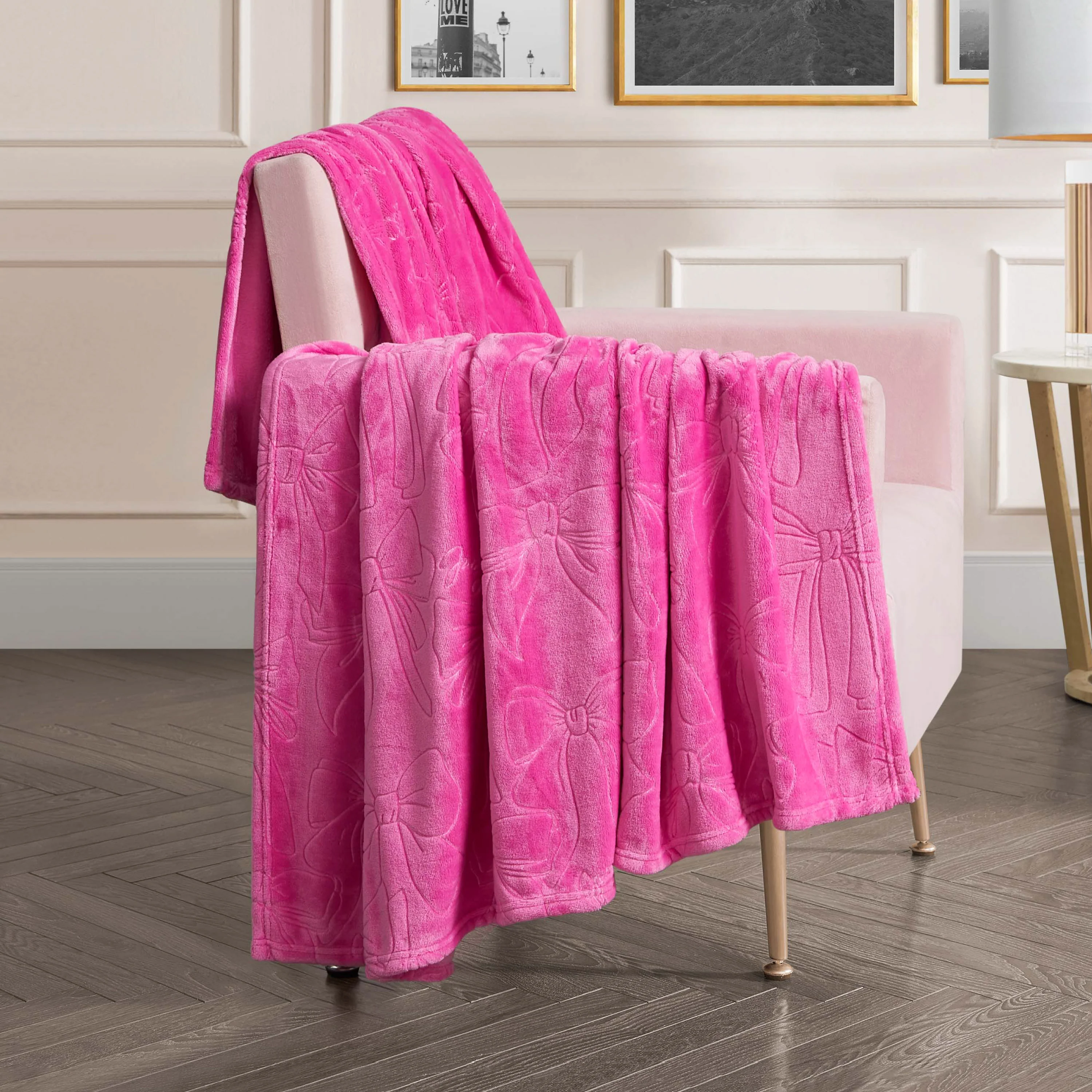 Embossed Plush Oversized Throw Blanket - Image 4