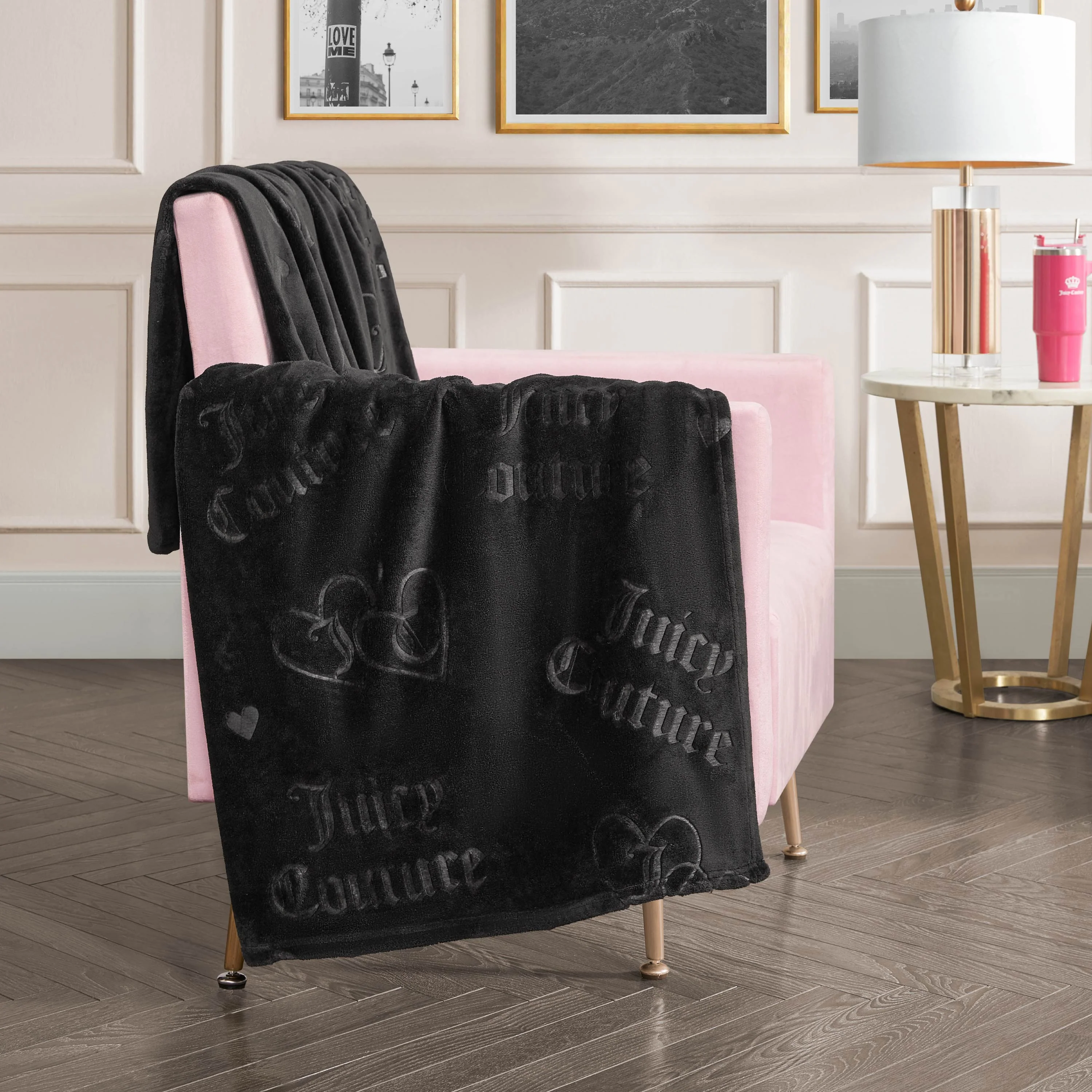 Embossed Plush Throw Blanket - Image 2