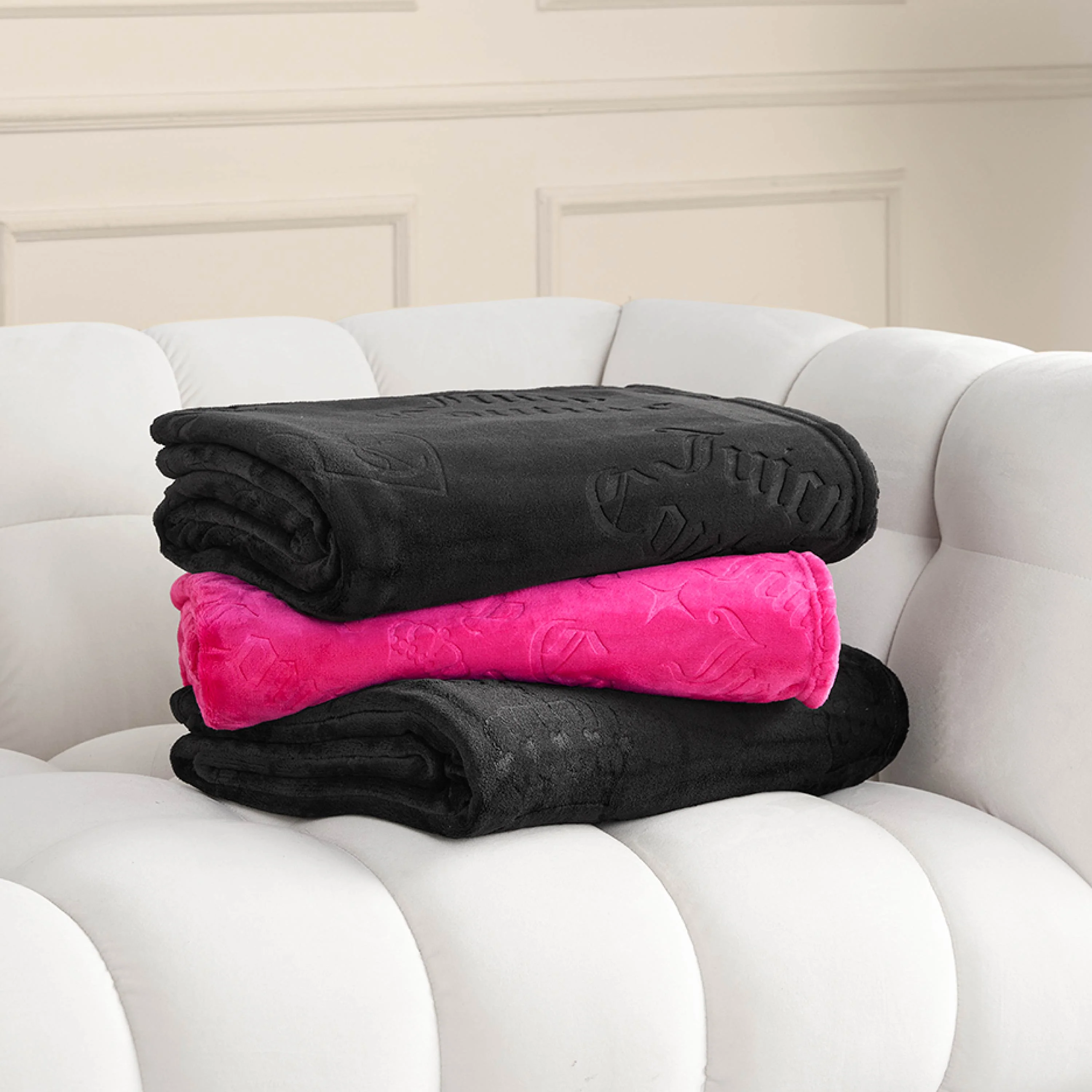 Embossed Plush Throw Blanket - Image 4