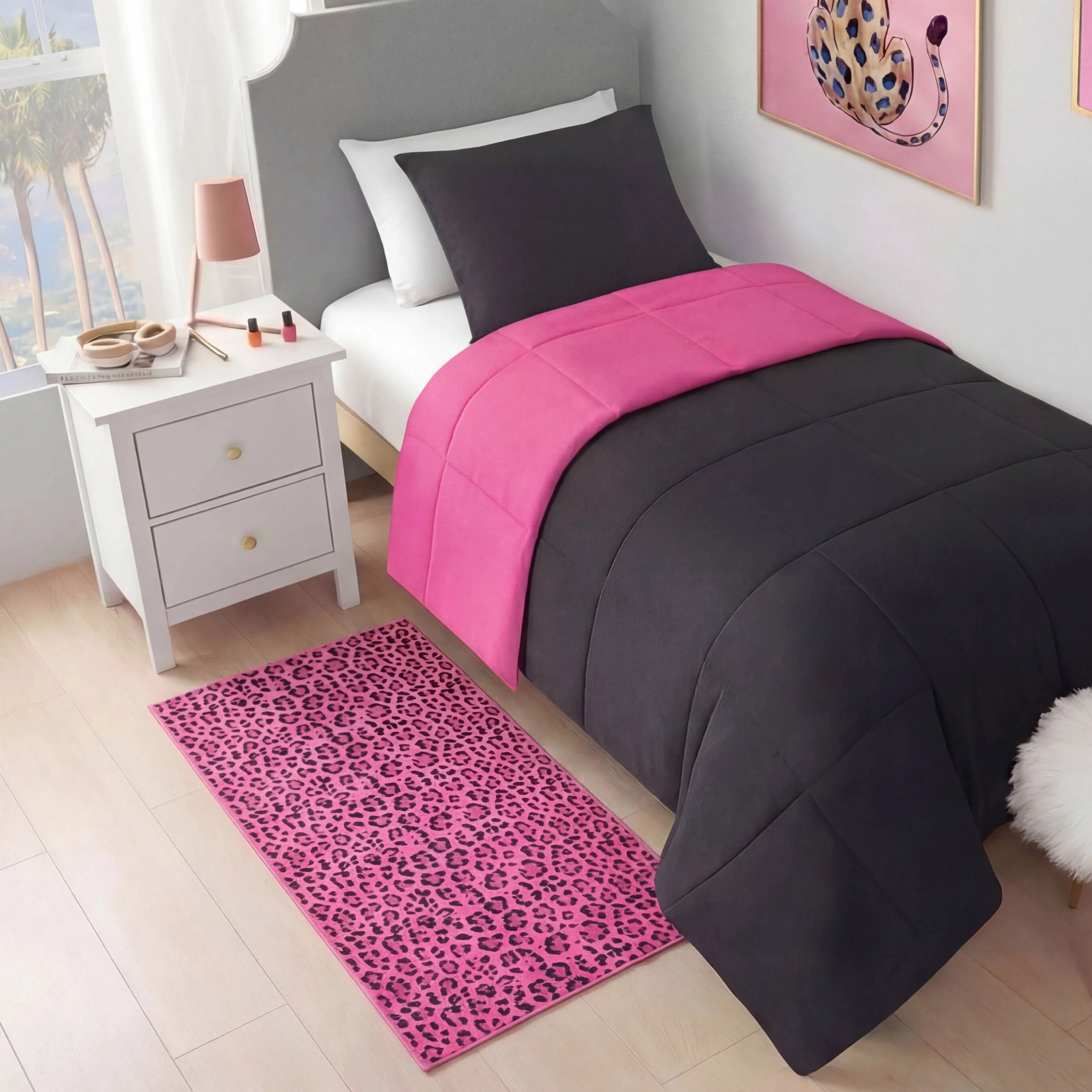 Finely Washable Rug, 2' x 4'