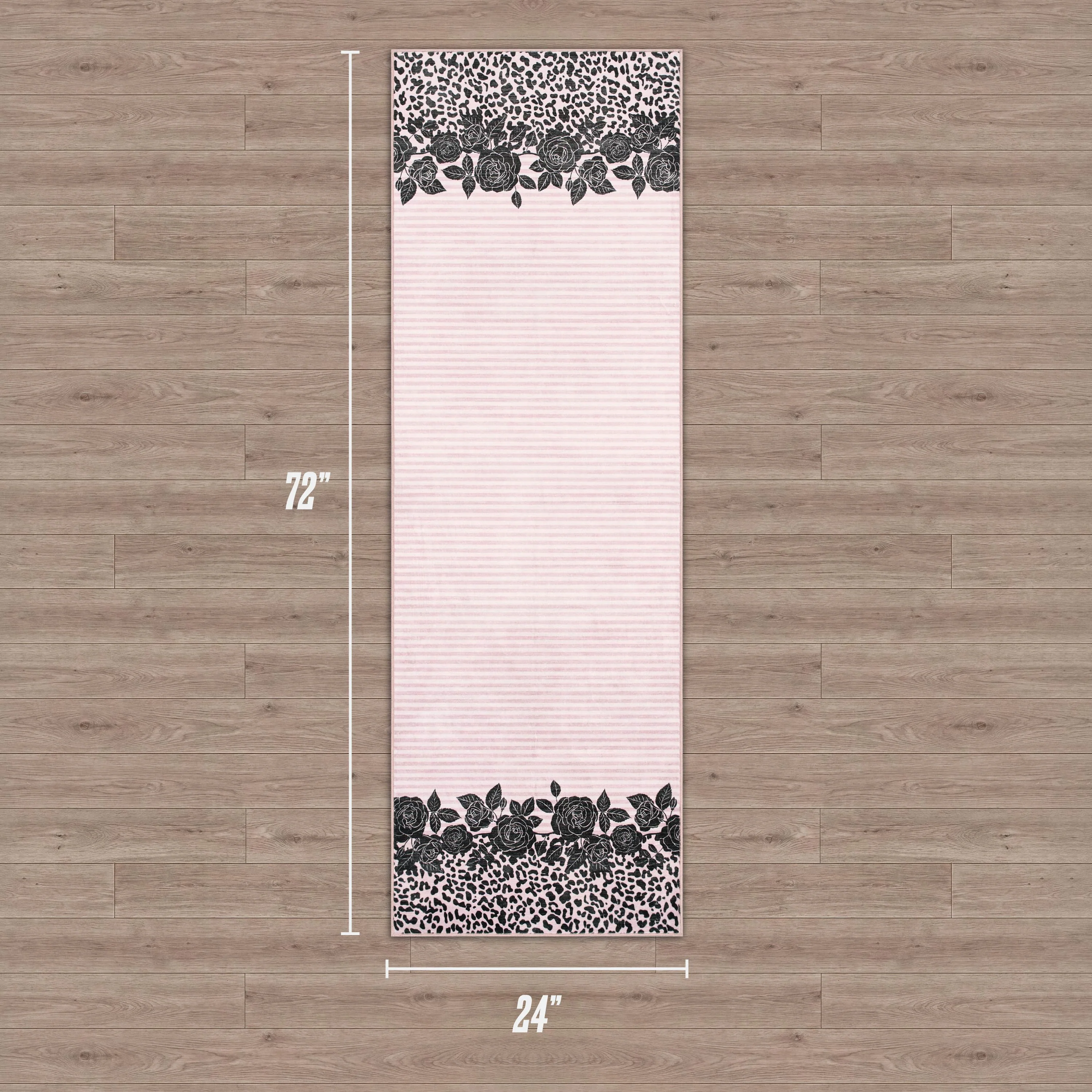 Finely Washable Rug, 2' x 6' - Image 3
