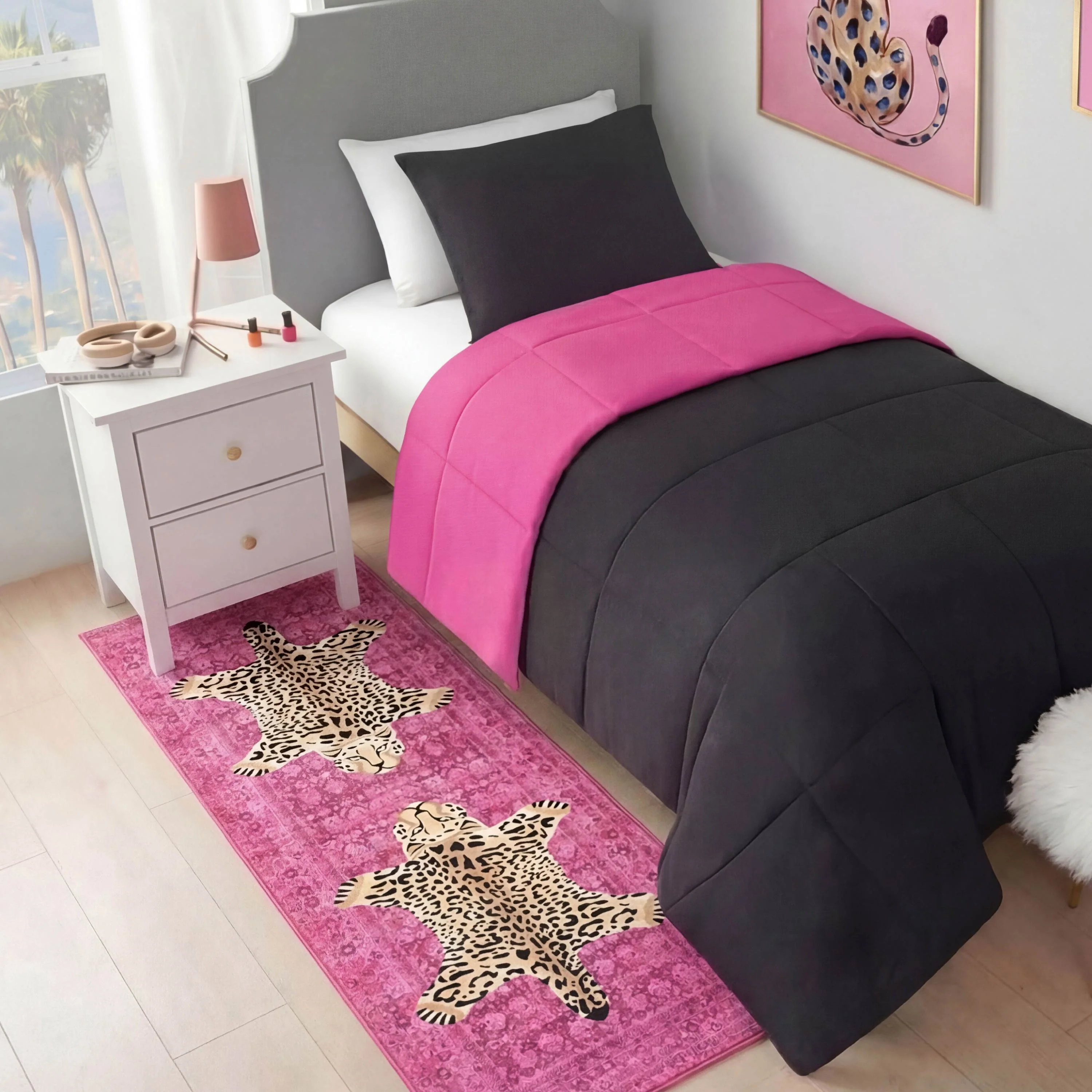 Finely Washable Rug, 2' x 6'