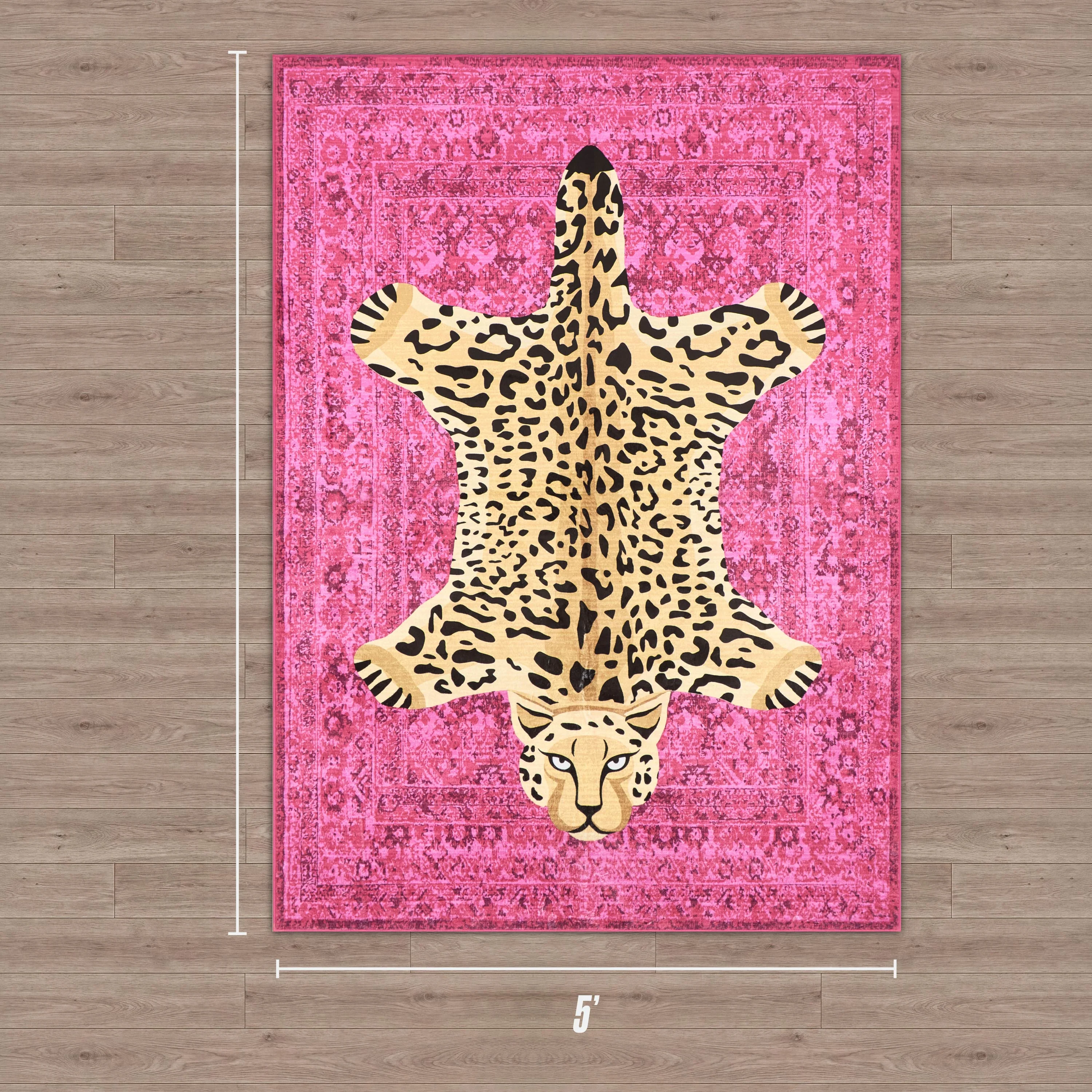 Finely Washable Rug, 5' x 7' - Image 3