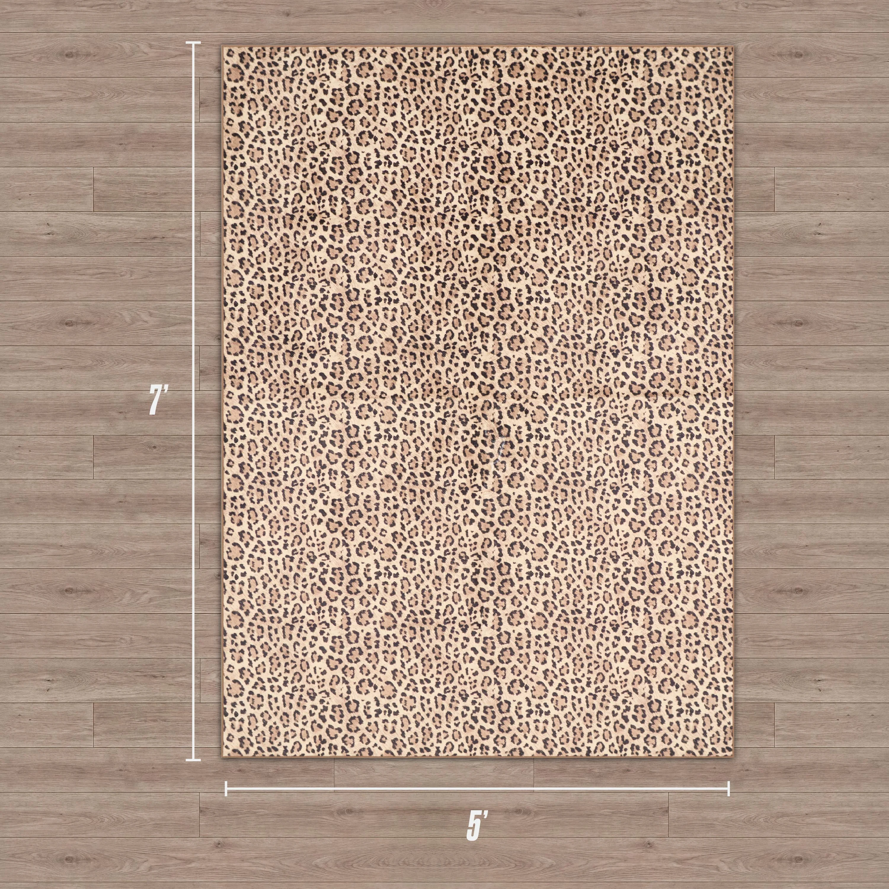 Finely Washable Rug, 5' x 7' - Image 3