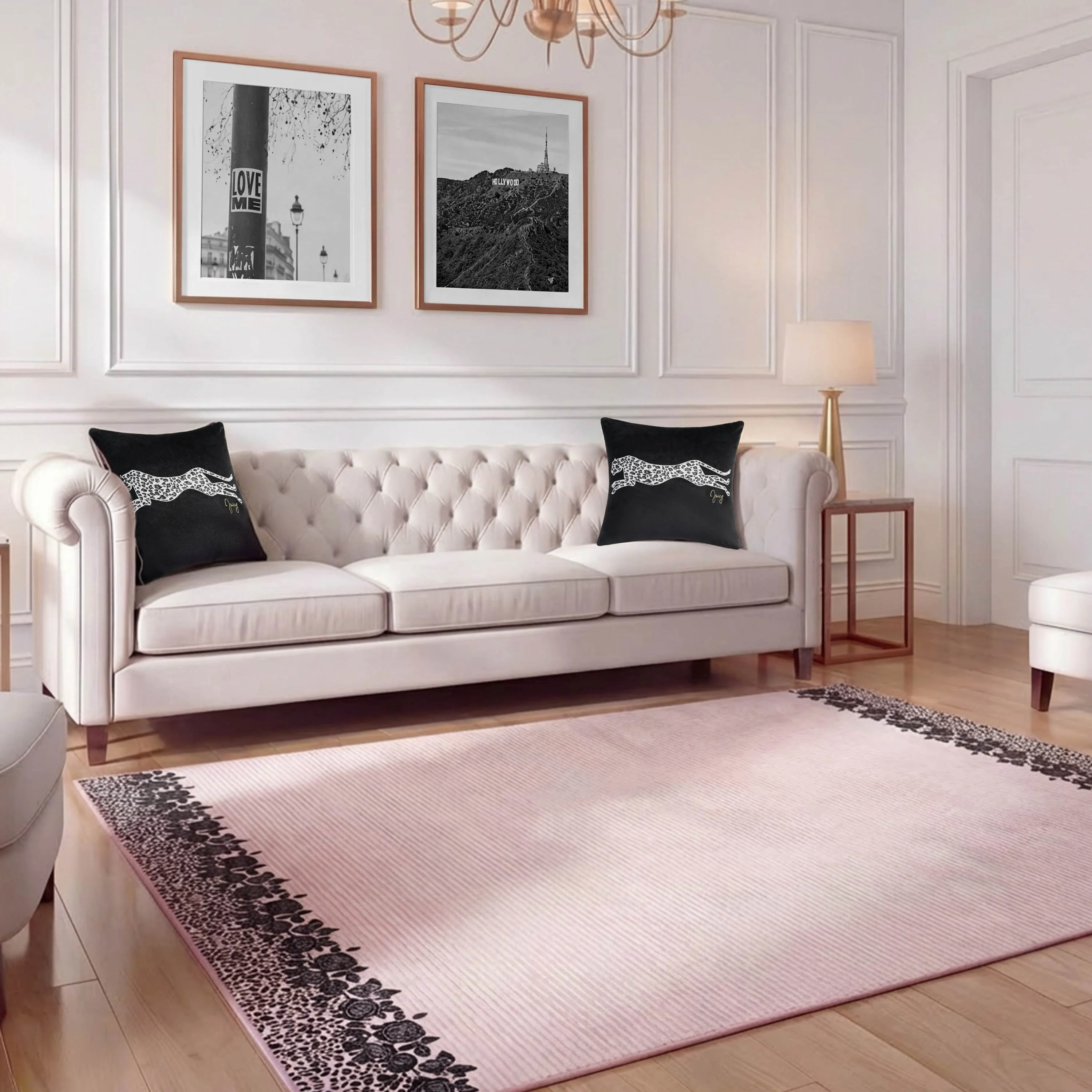 Finely Washable Rug, 7'10 x 10'