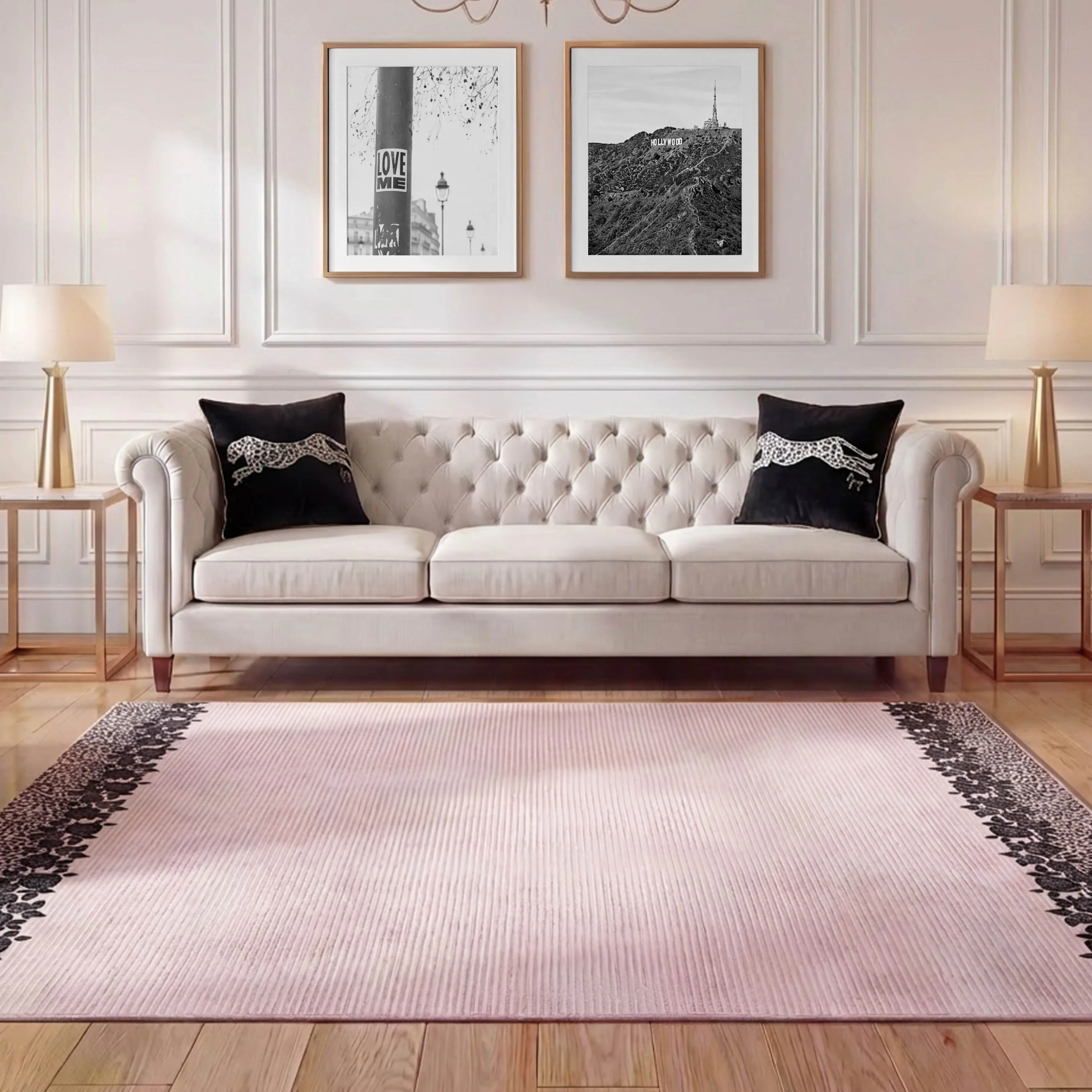 Finely Washable Rug, 7'10 x 10' - Image 2