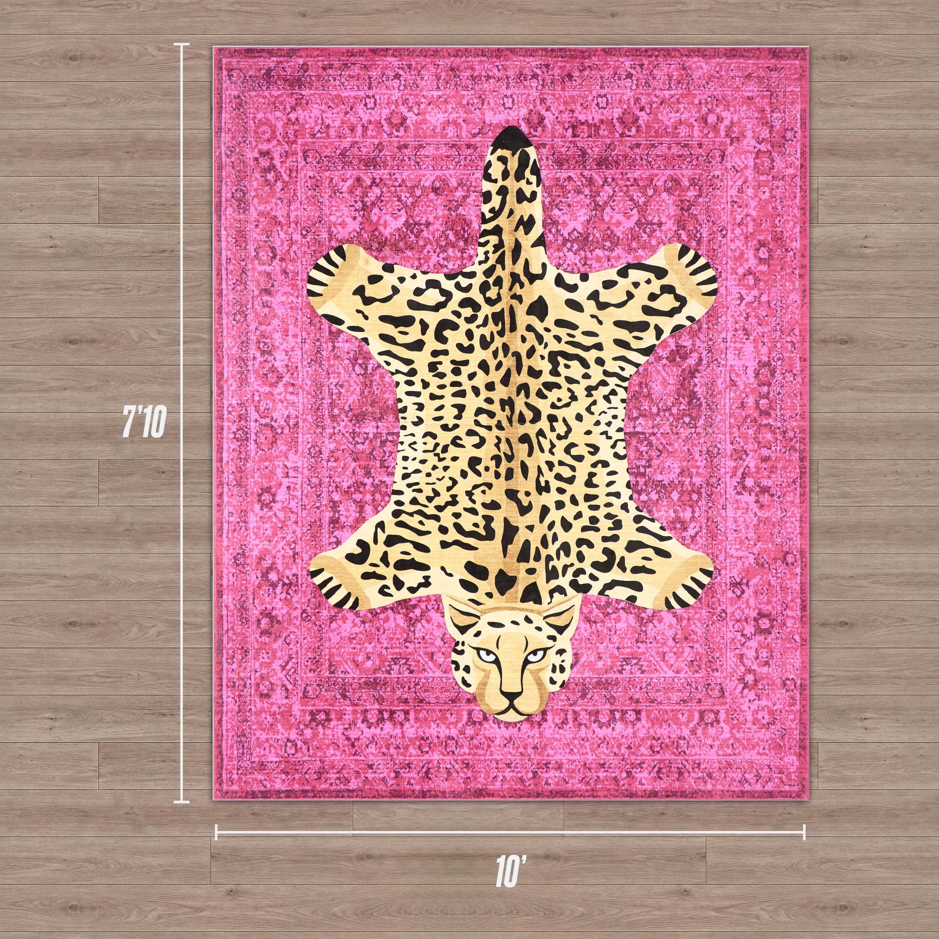Finely Washable Rug, 7'10 x 10' - Image 3