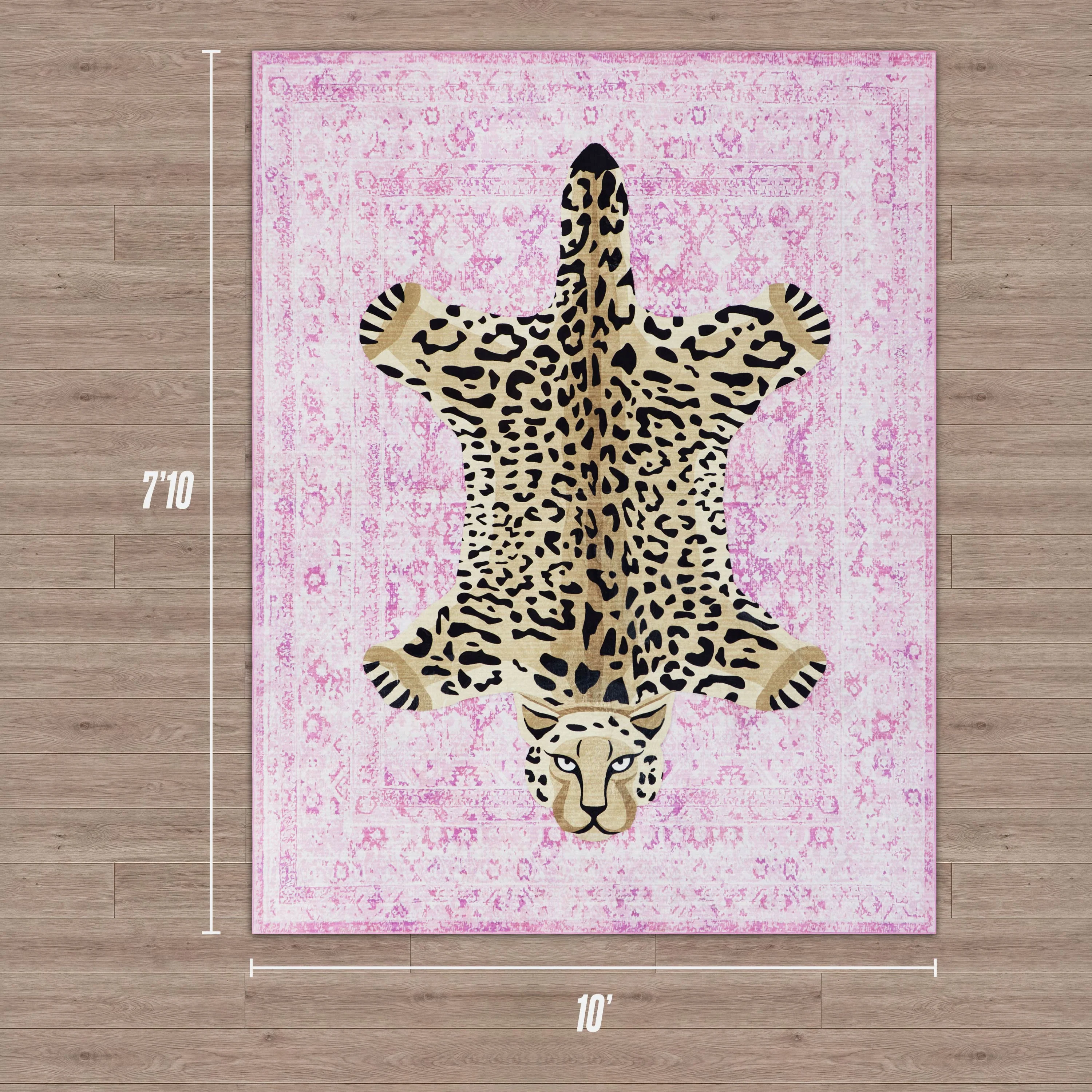 Finely Washable Rug, 7'10 x 10' - Image 3