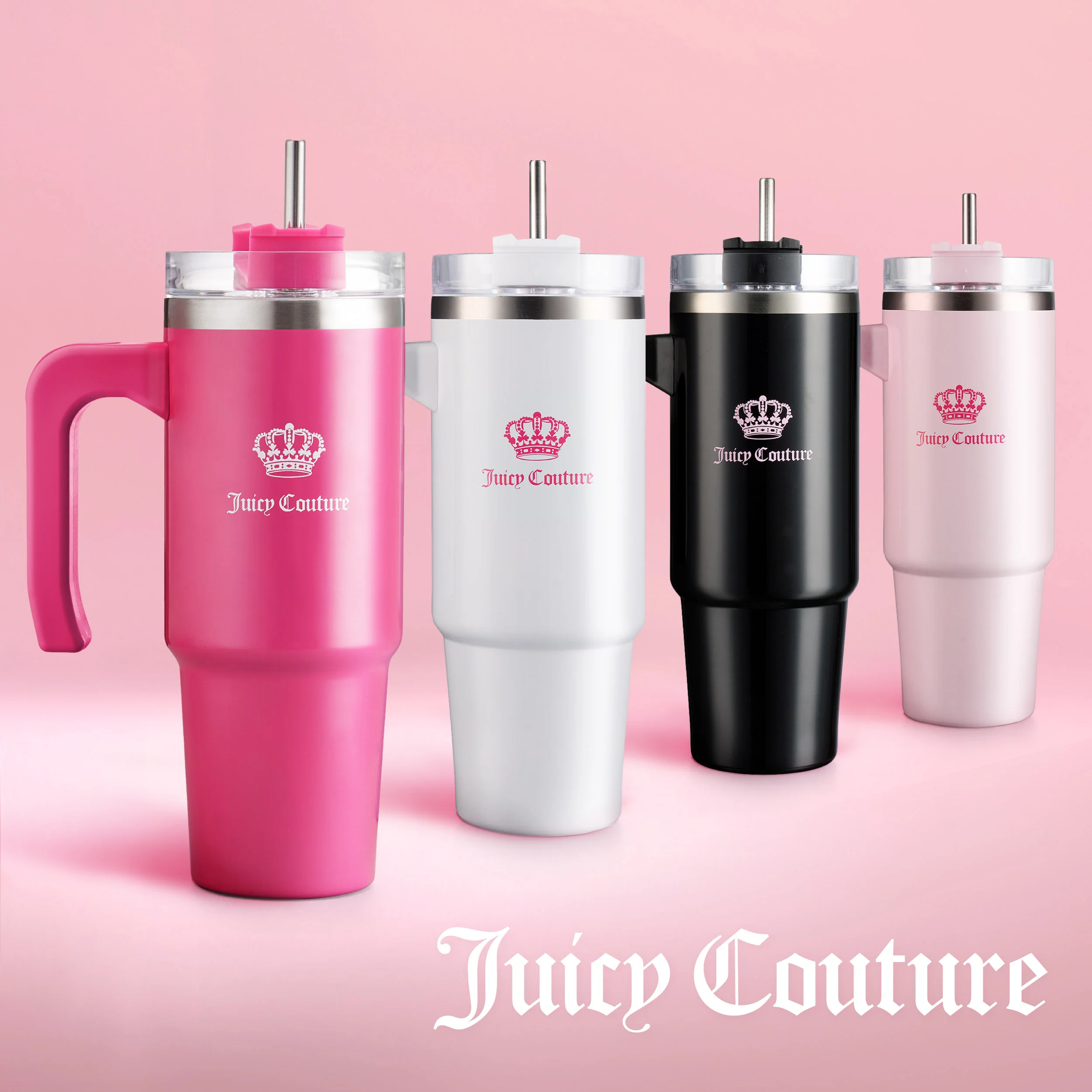 Glam Logo Stainless Steel Water Bottle - Image 6