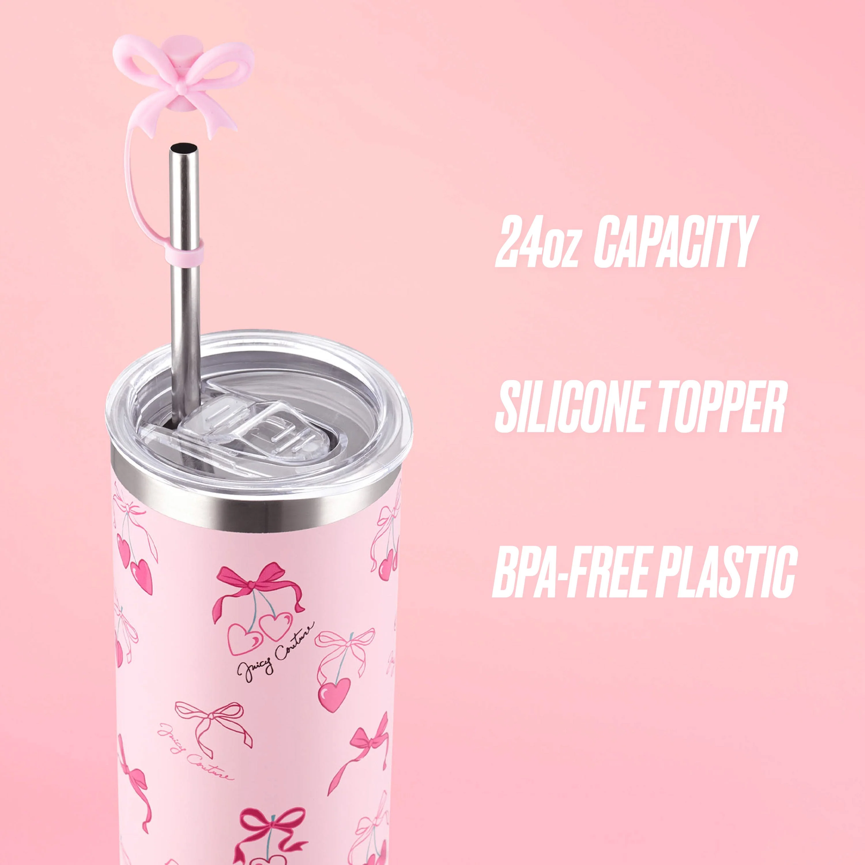 Glam Slip Hydration Stainless Steel Tumbler - Image 2