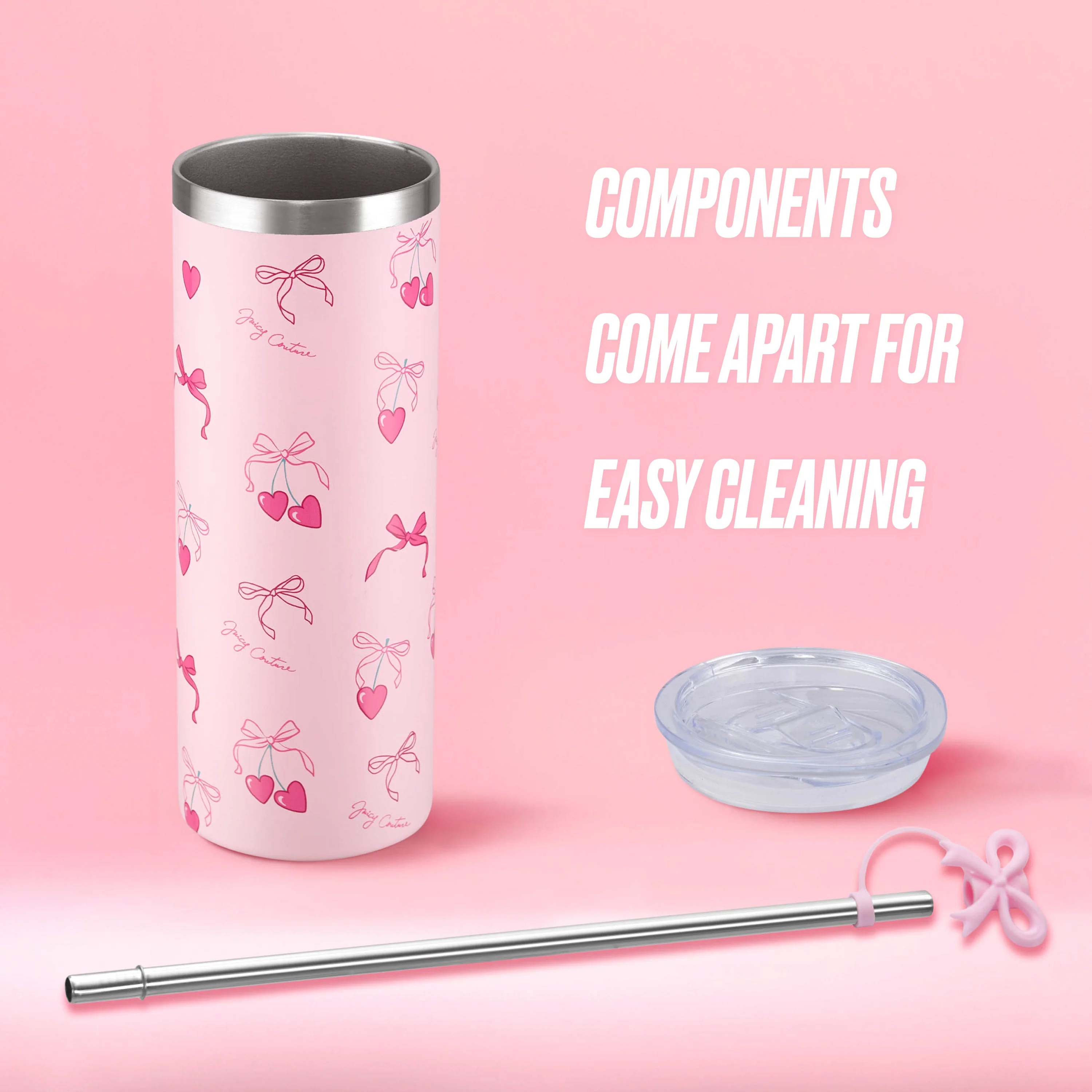Glam Slip Hydration Stainless Steel Tumbler - Image 3