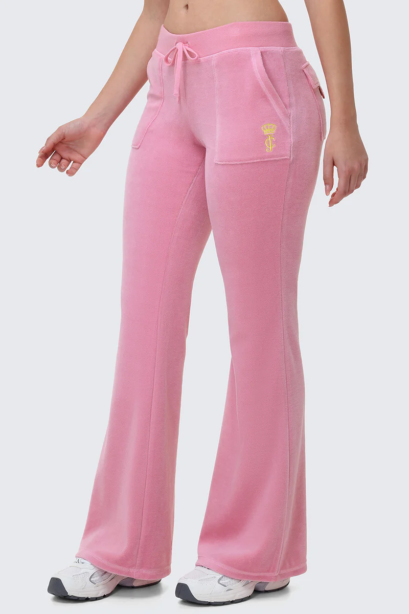 Heritage Cotton Velour Track Pants - Image 4