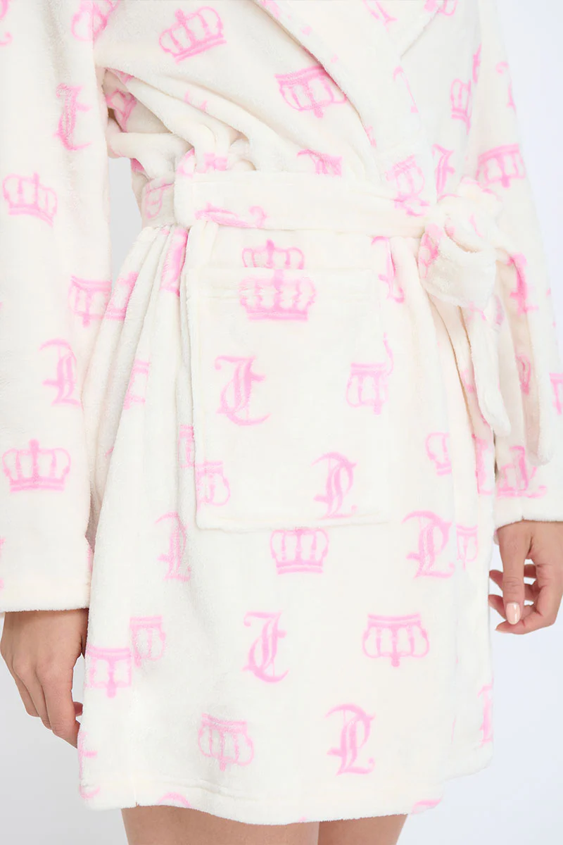 Hooded Luxe Plush Robe - Image 5