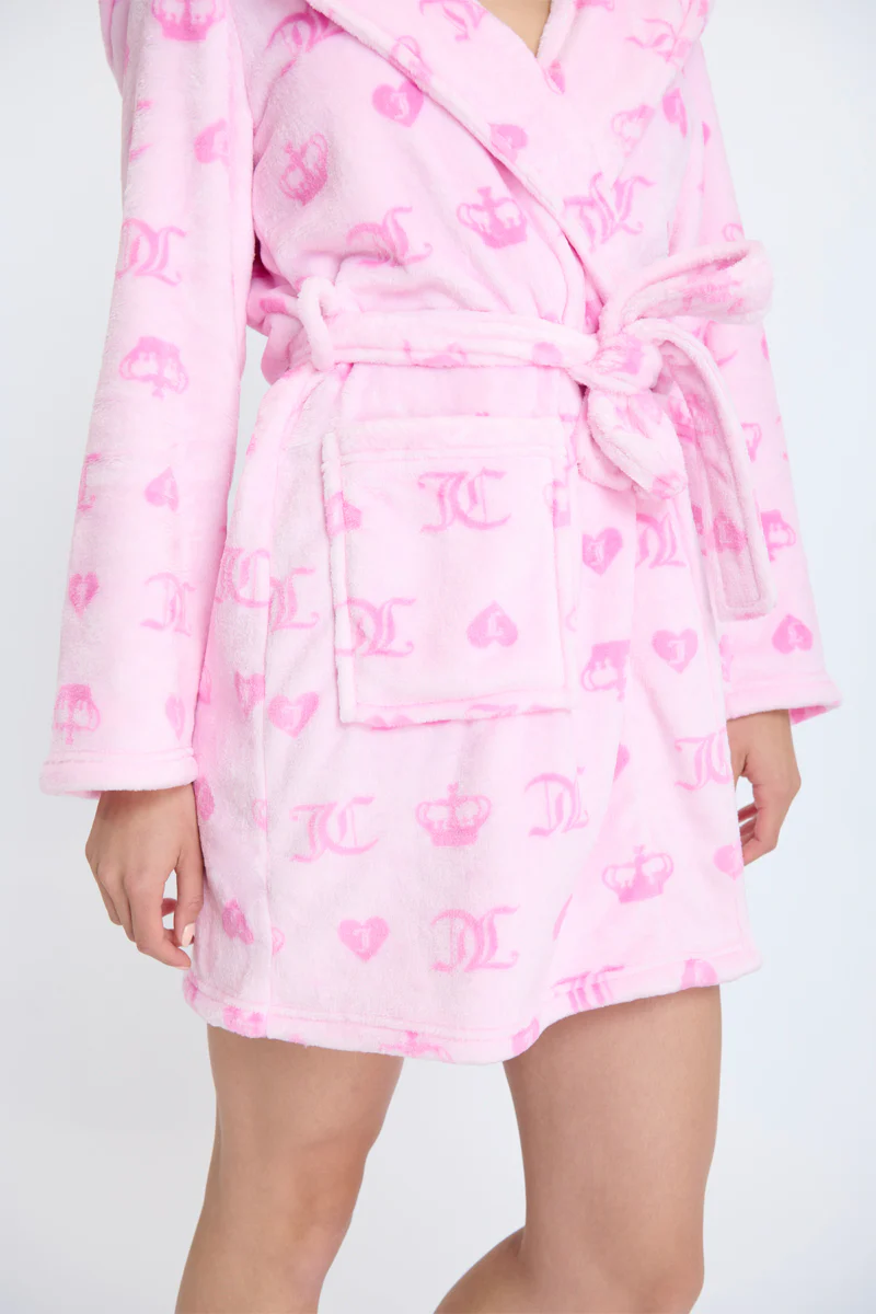 Hooded Luxe Plush Robe - Image 5