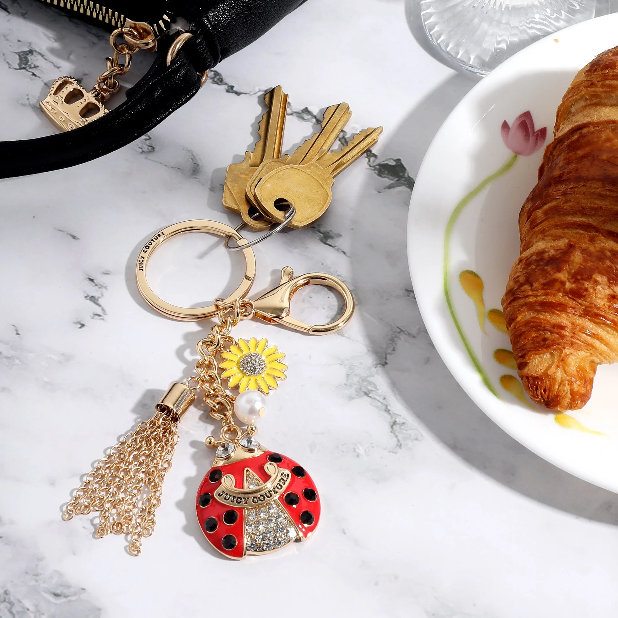 Ladybug Keychain Bag Charm - Image 2