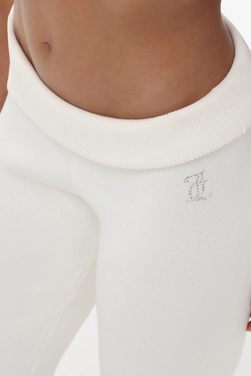 Low Rise Knit Flare Pants - Image 4