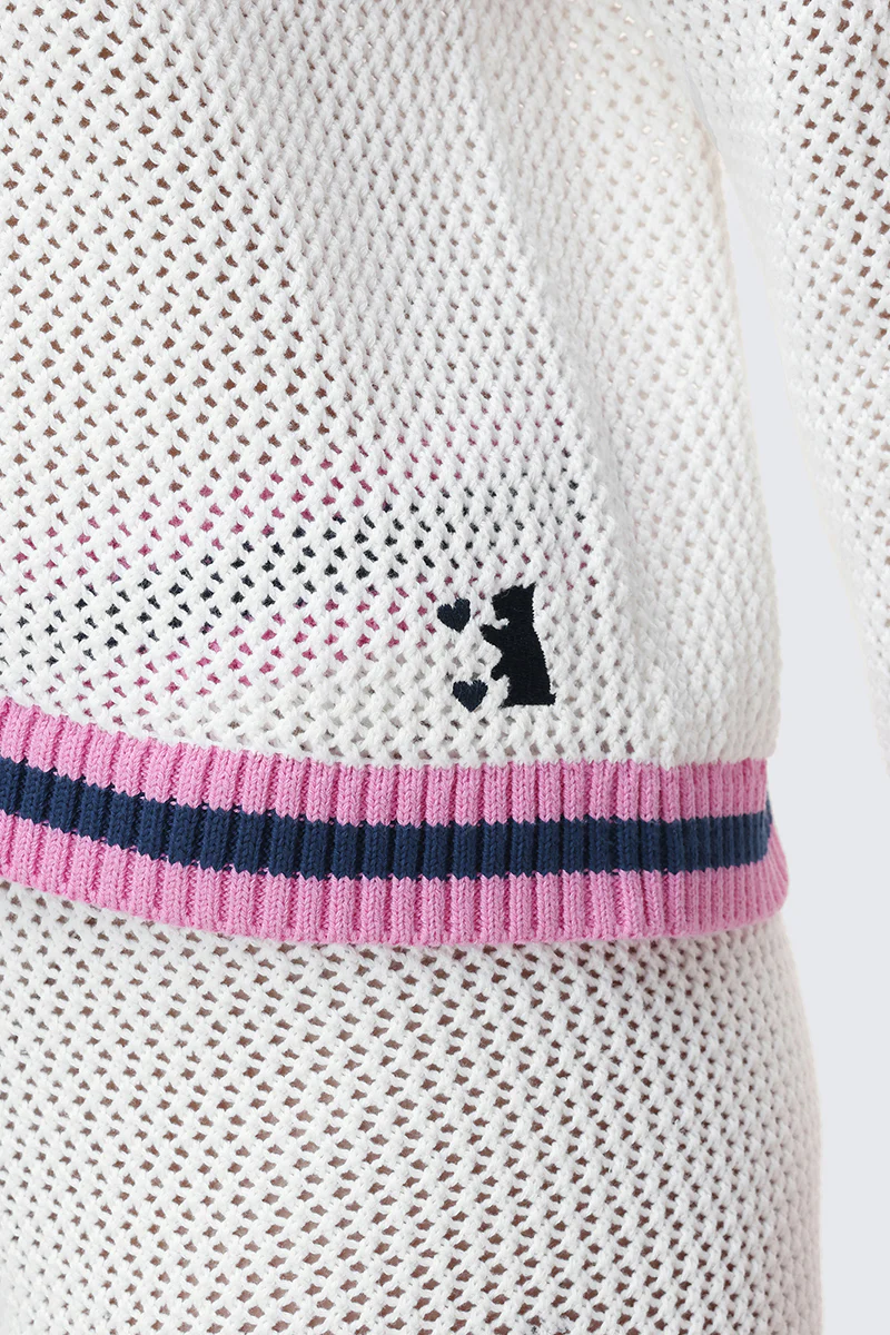 Mesh Zip-Up Hoodie - Image 4