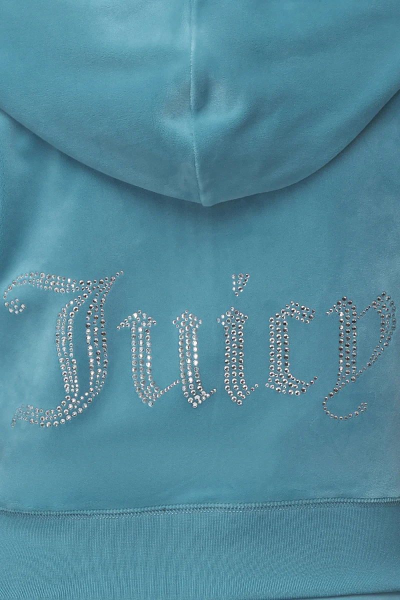 OG Big Bling Velour Hoodie - Image 5