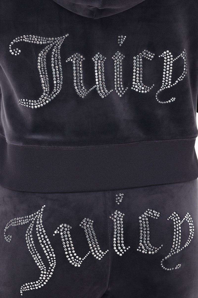 OG Big Bling Velour Hoodie - Image 4