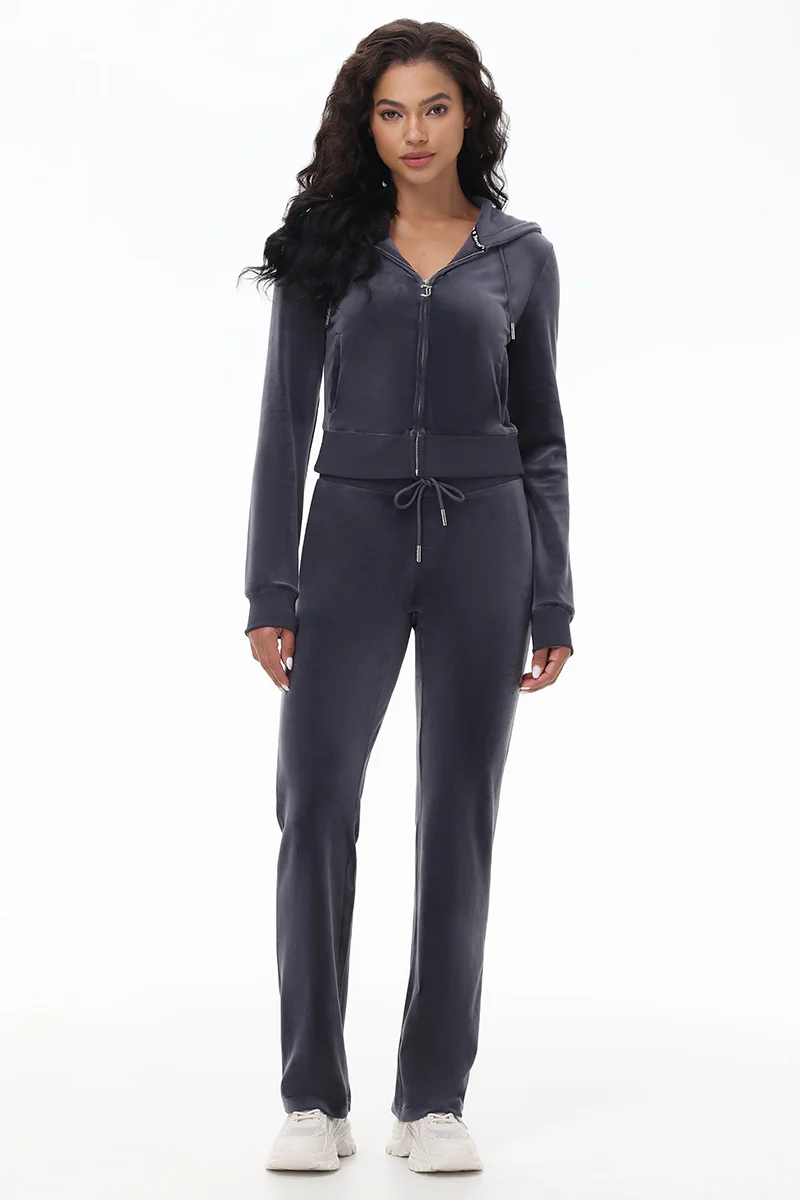 OG Big Bling Velour Track Pants - Image 5