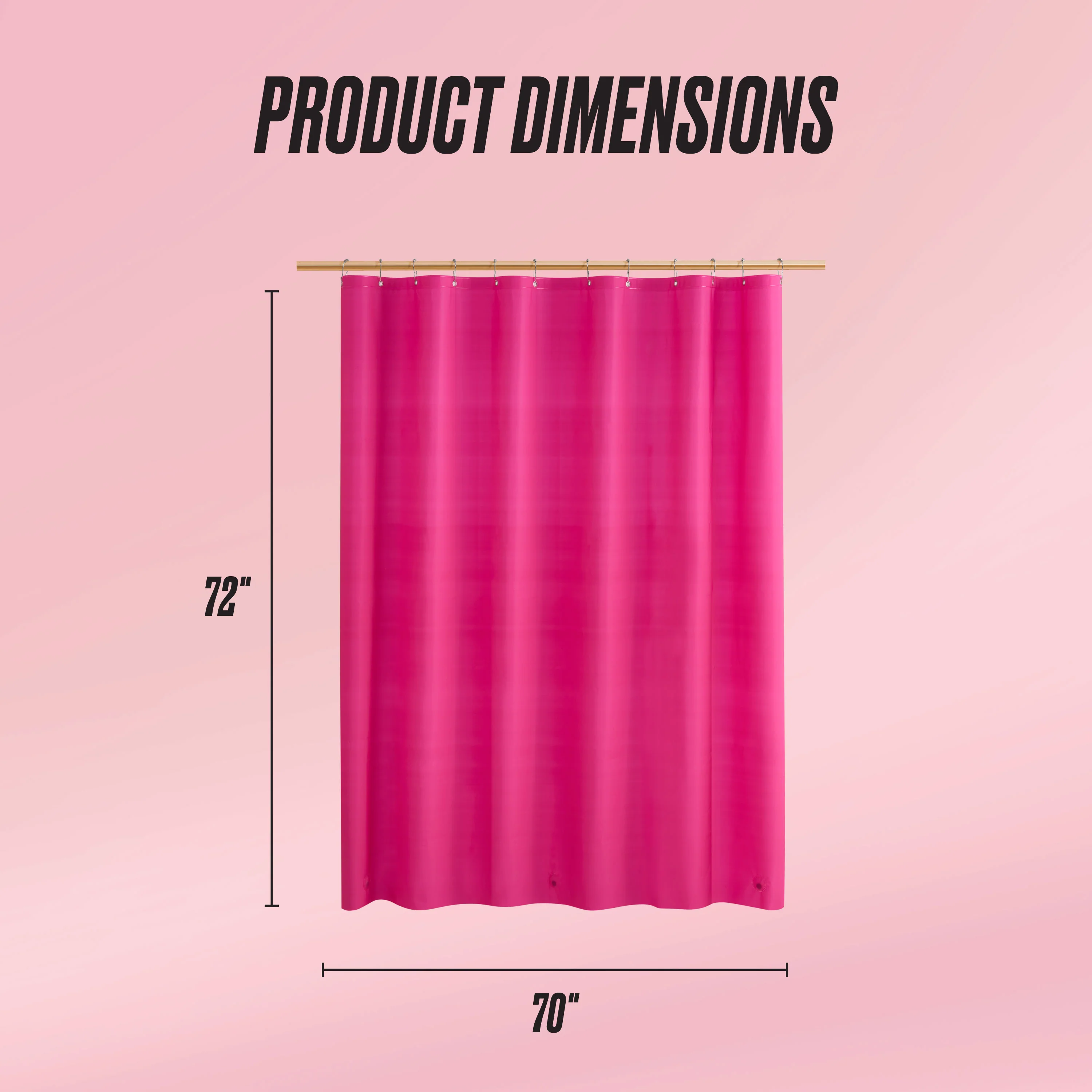 PEVA Shower Curtain Liner - Image 4