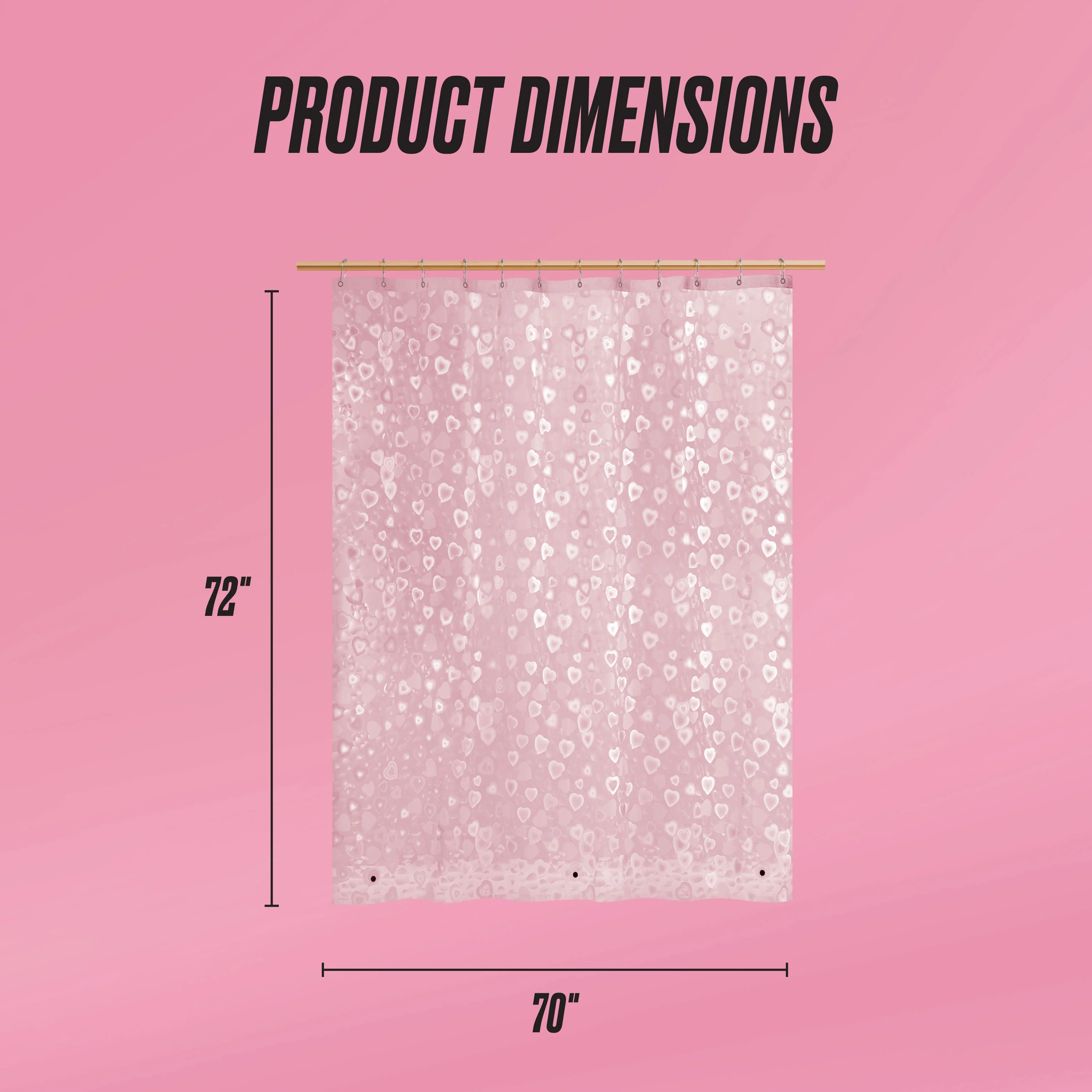 PEVA Shower Curtain Liner - Image 4