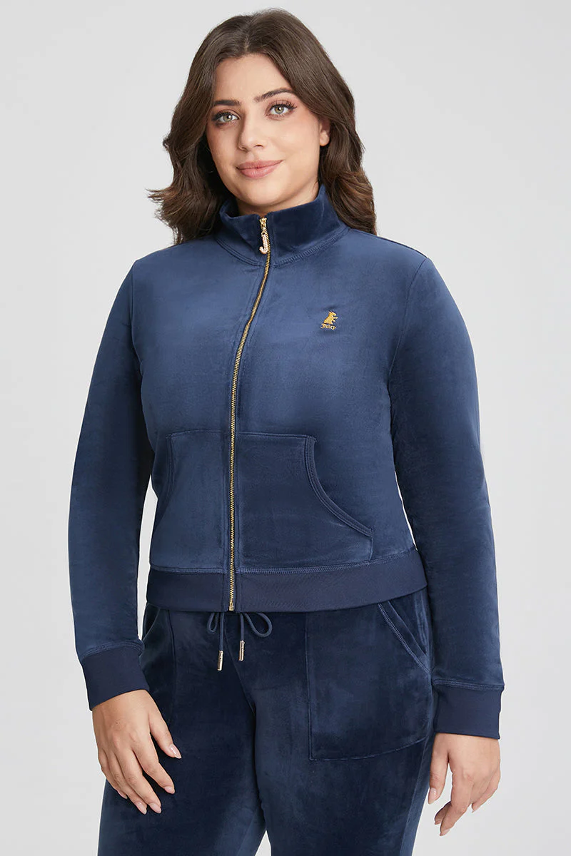 Plus-Size Eat Cake Wear Juicy Mockneck Jacket - Image 5