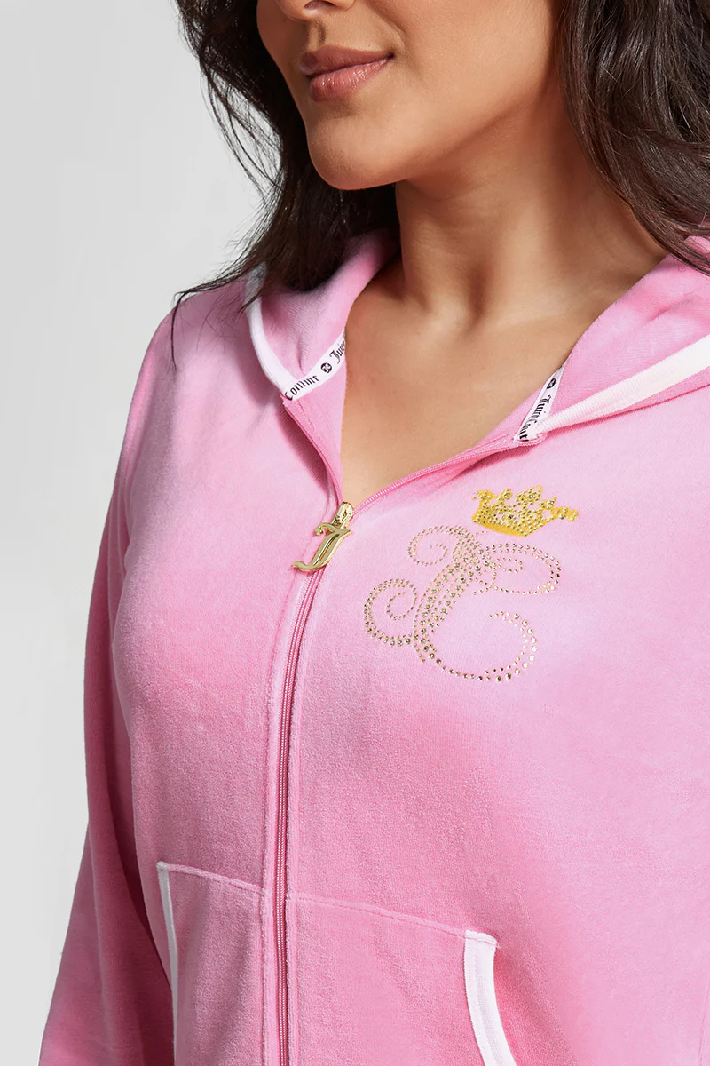 Plus-Size Lady Juicy Hollywood Heritage Hoodie - Image 6